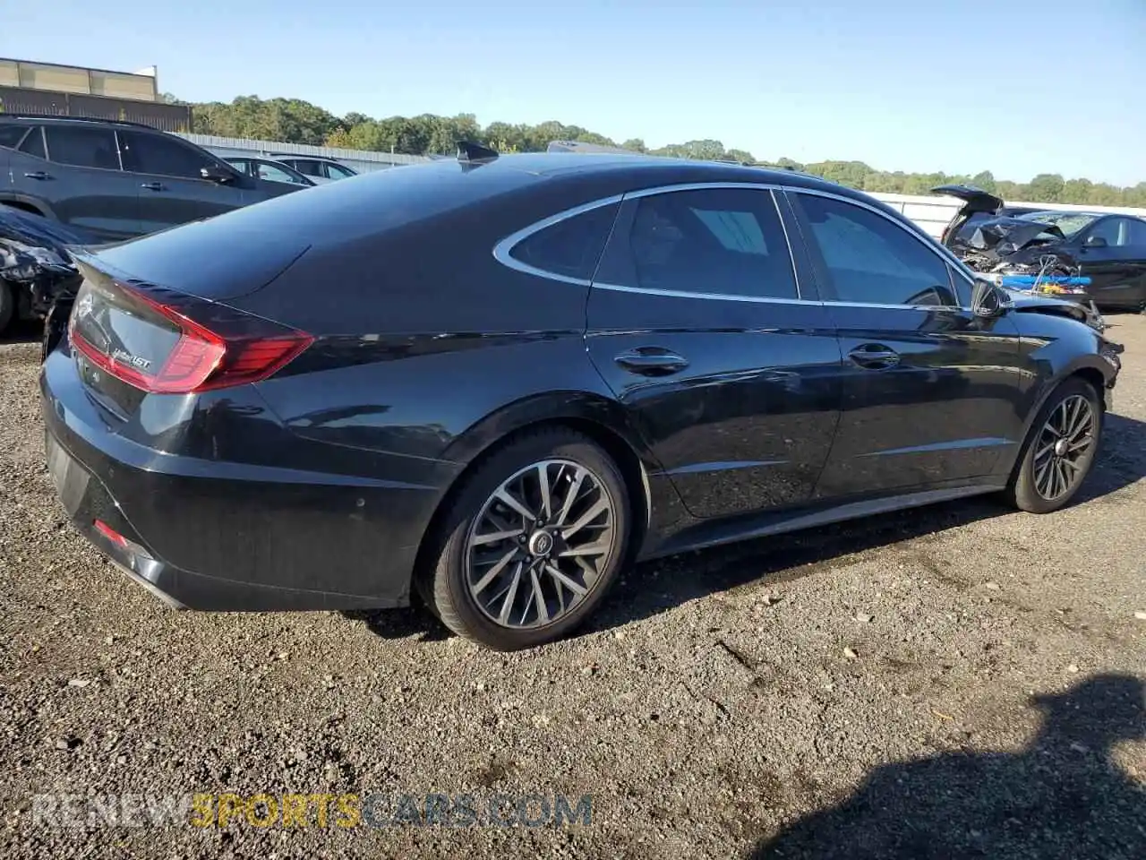 3 Photograph of a damaged car 5NPEH4J28MH085362 HYUNDAI SONATA 2021
