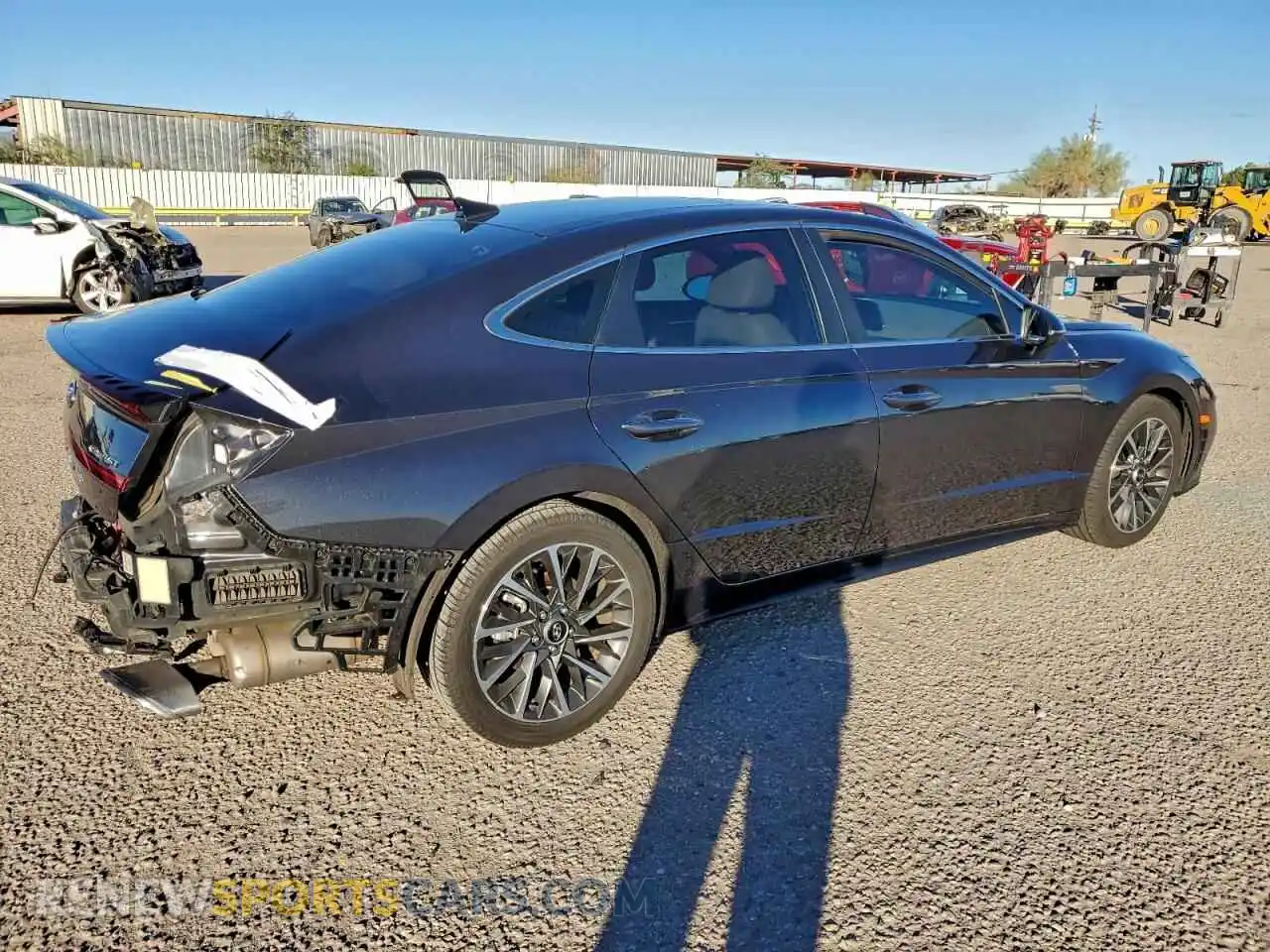 3 Photograph of a damaged car 5NPEH4J28MH122751 HYUNDAI SONATA 2021