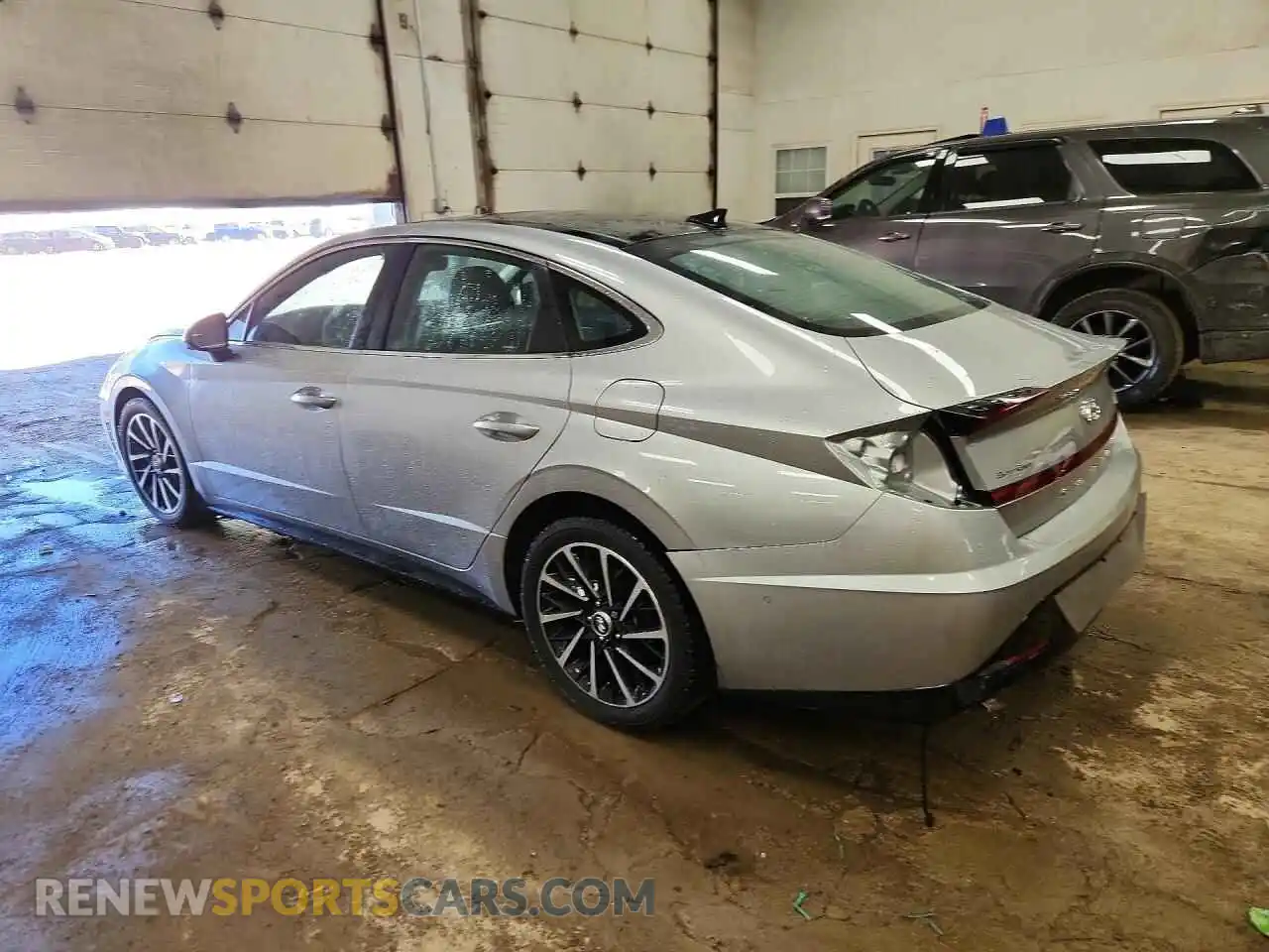 2 Photograph of a damaged car 5NPEH4J29MH078582 HYUNDAI SONATA 2021