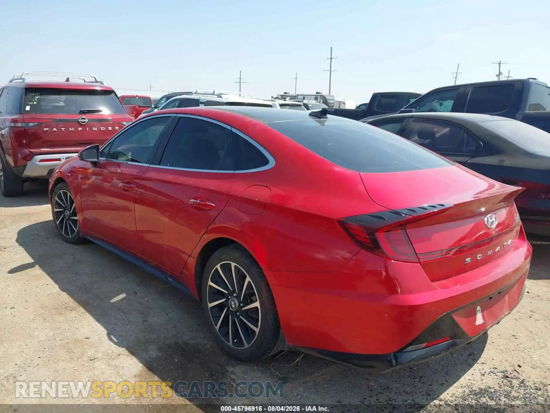 3 Photograph of a damaged car 5NPEH4J29MH083104 HYUNDAI SONATA 2021