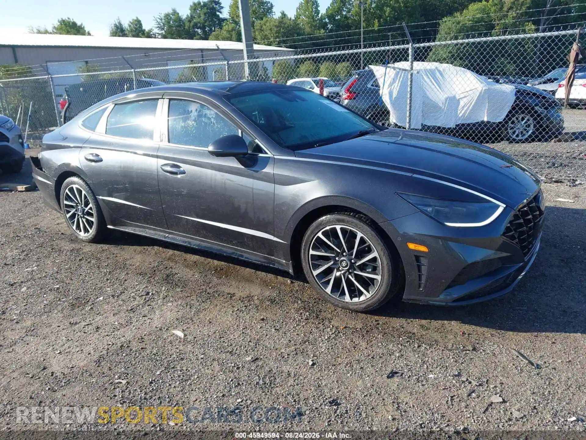 1 Photograph of a damaged car 5NPEH4J29MH087475 HYUNDAI SONATA 2021