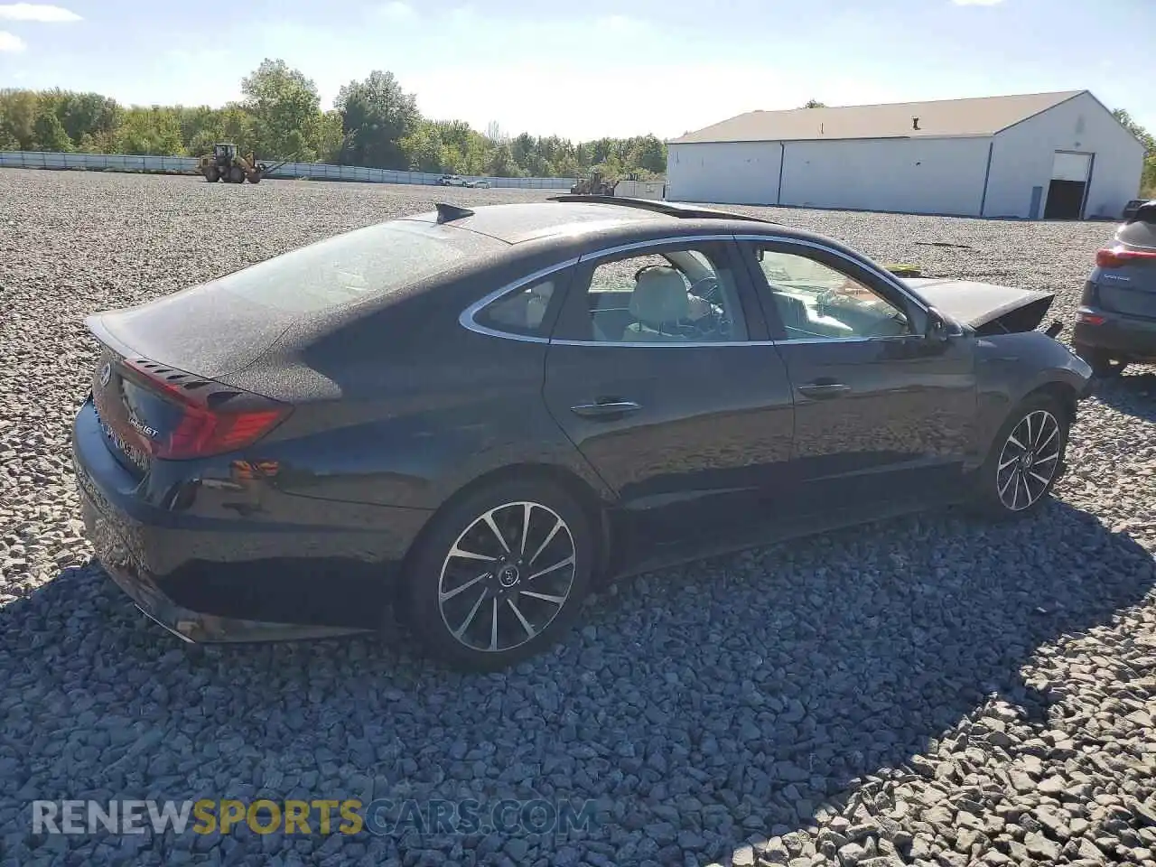 3 fotografías del automóvil dañado 5NPEH4J29MH087699 HYUNDAI SONATA 2021