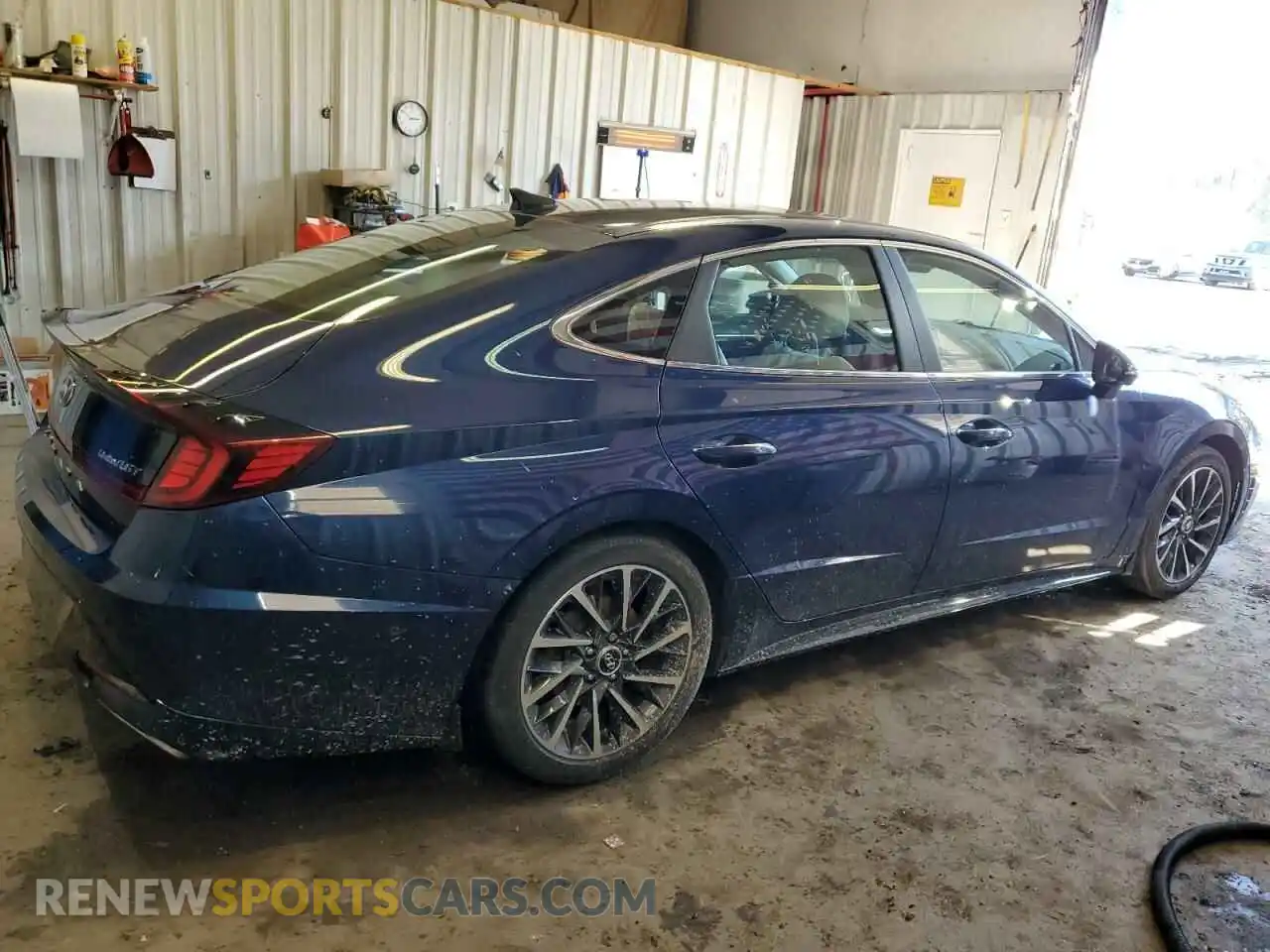 3 Photograph of a damaged car 5NPEH4J29MH106770 HYUNDAI SONATA 2021