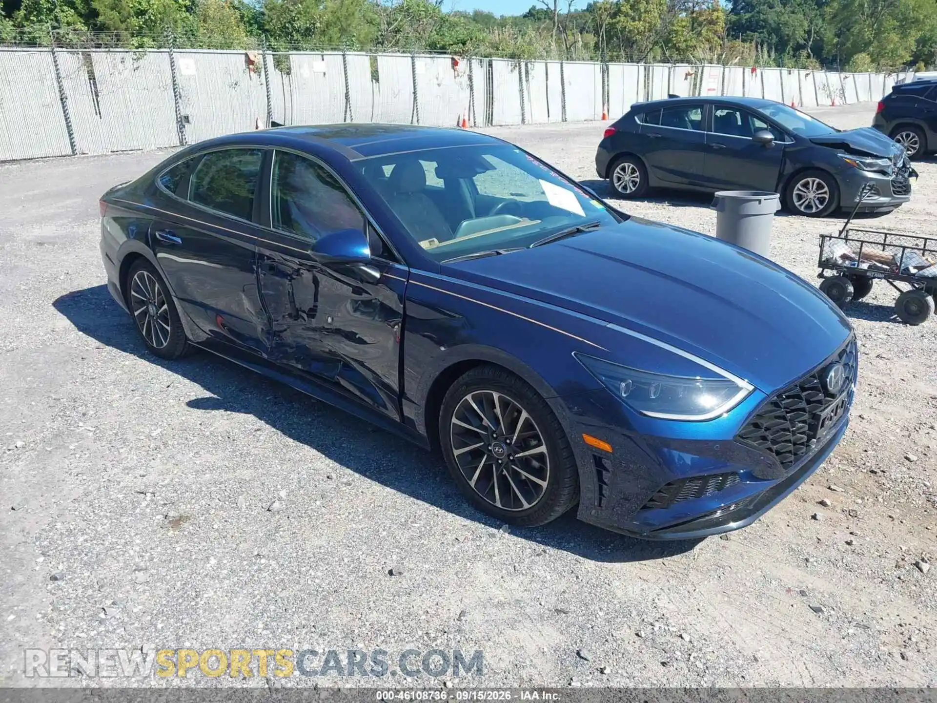 1 Фотография поврежденного автомобиля 5NPEH4J29MH112178 HYUNDAI SONATA 2021