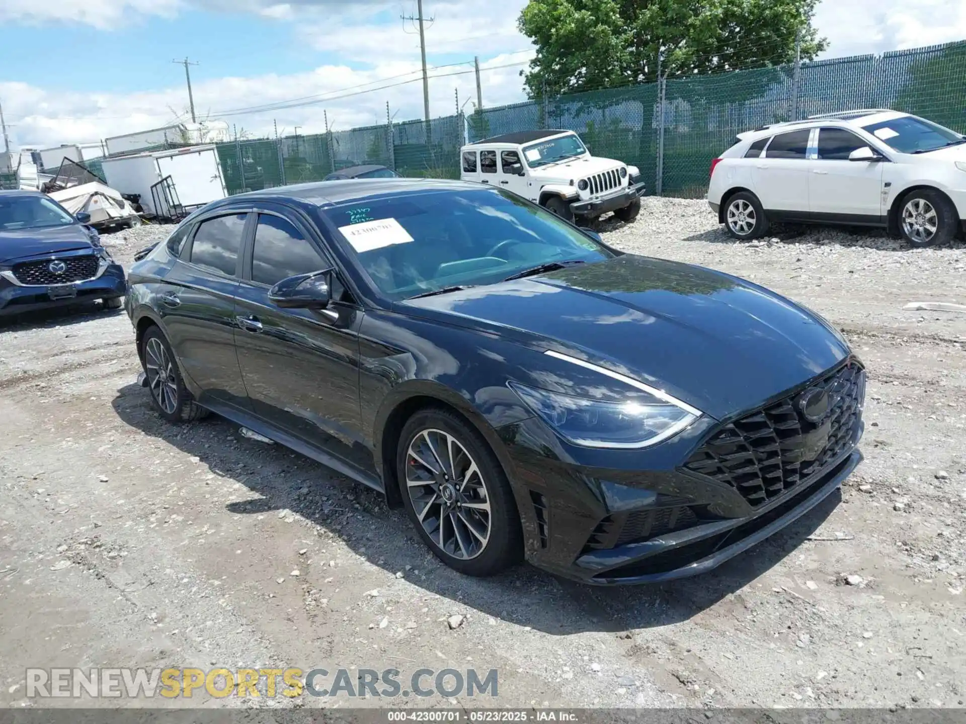 1 Photograph of a damaged car 5NPEH4J29MH117459 HYUNDAI SONATA 2021