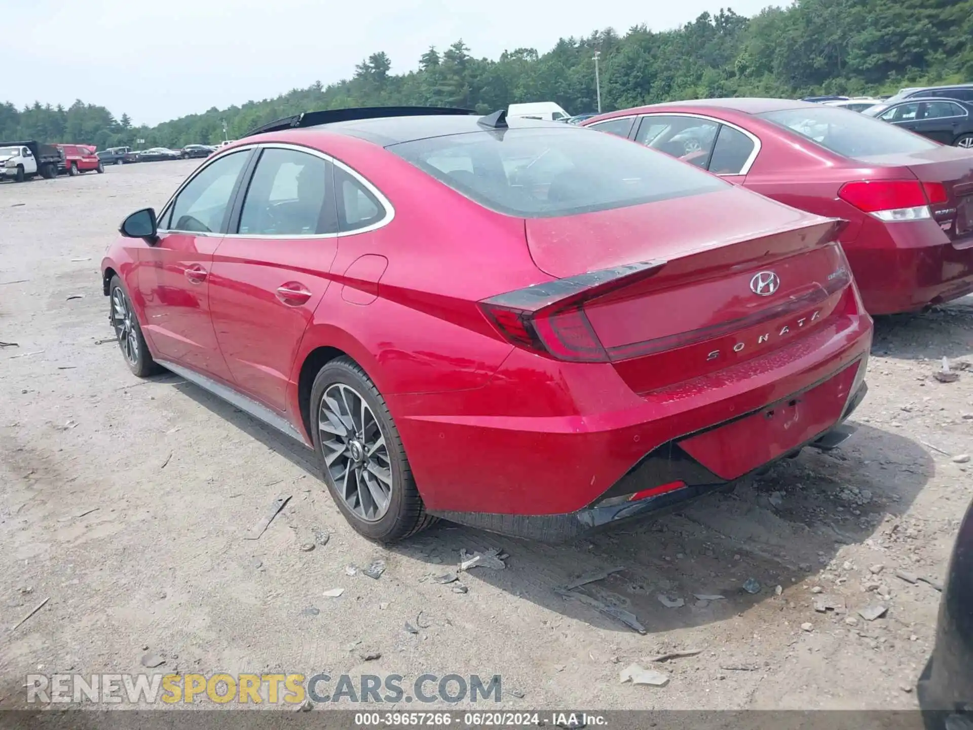 3 Photograph of a damaged car 5NPEH4J29MH118885 HYUNDAI SONATA 2021