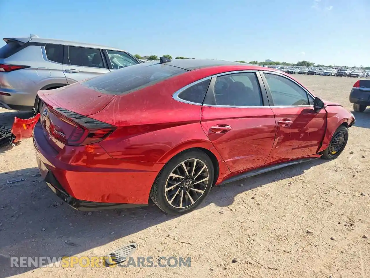 3 Photograph of a damaged car 5NPEH4J2XMH080373 HYUNDAI SONATA 2021