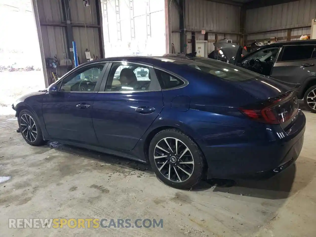 2 Photograph of a damaged car 5NPEH4J2XMH087193 HYUNDAI SONATA 2021