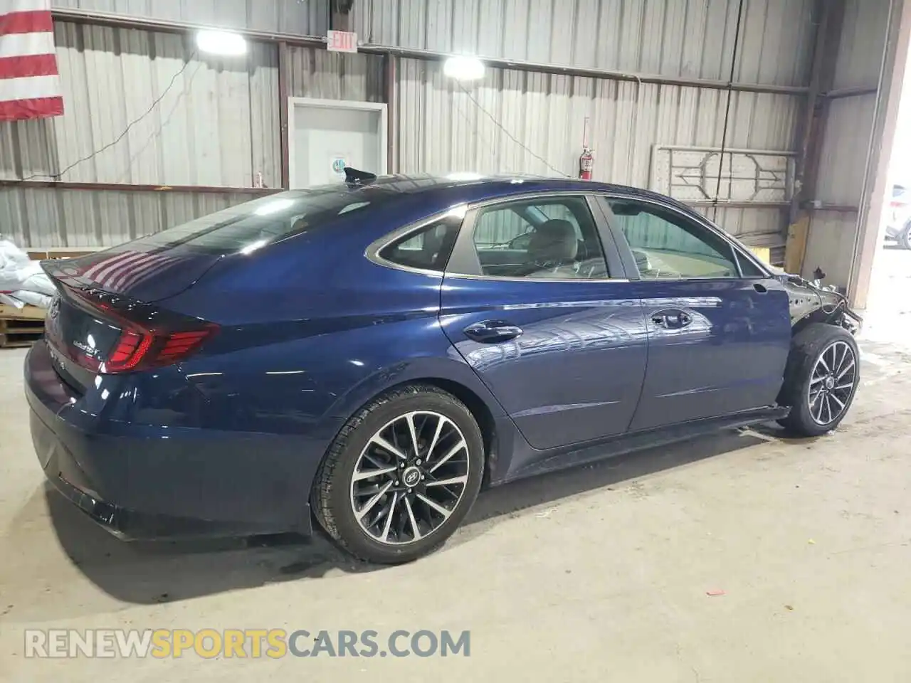 3 Photograph of a damaged car 5NPEH4J2XMH087193 HYUNDAI SONATA 2021