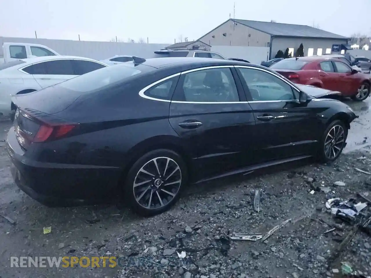 3 Photograph of a damaged car 5NPEH4J2XMH087906 HYUNDAI SONATA 2021