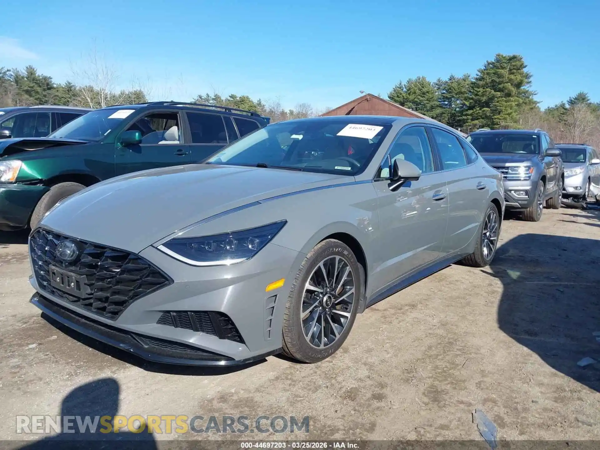 2 Photograph of a damaged car 5NPEH4J2XMH093480 HYUNDAI SONATA 2021