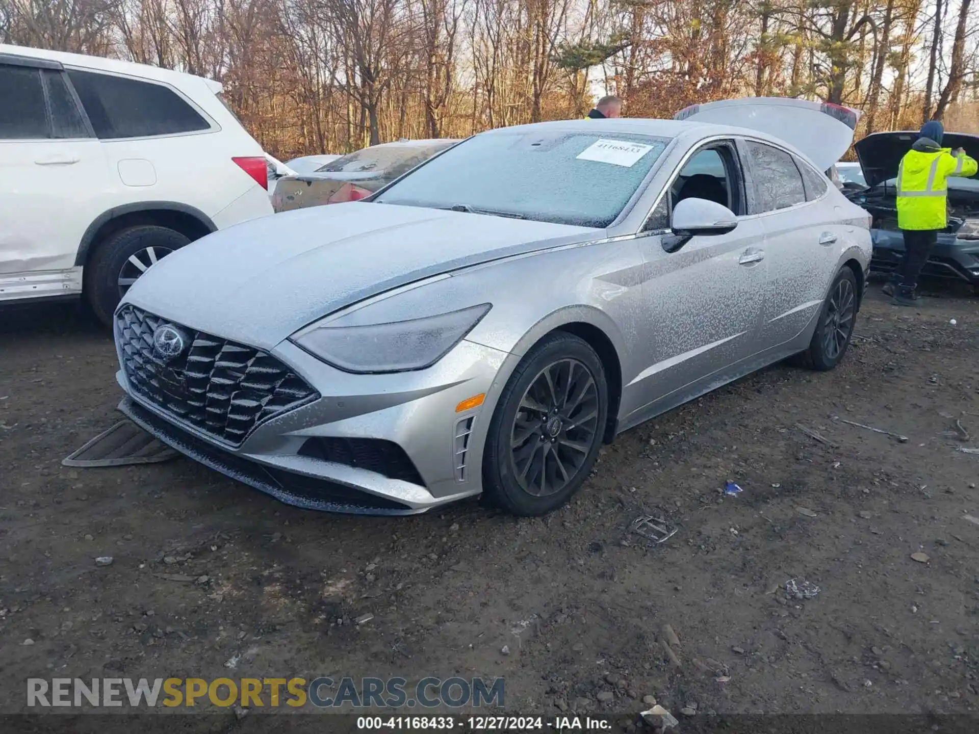2 Photograph of a damaged car 5NPEH4J2XMH097478 HYUNDAI SONATA 2021