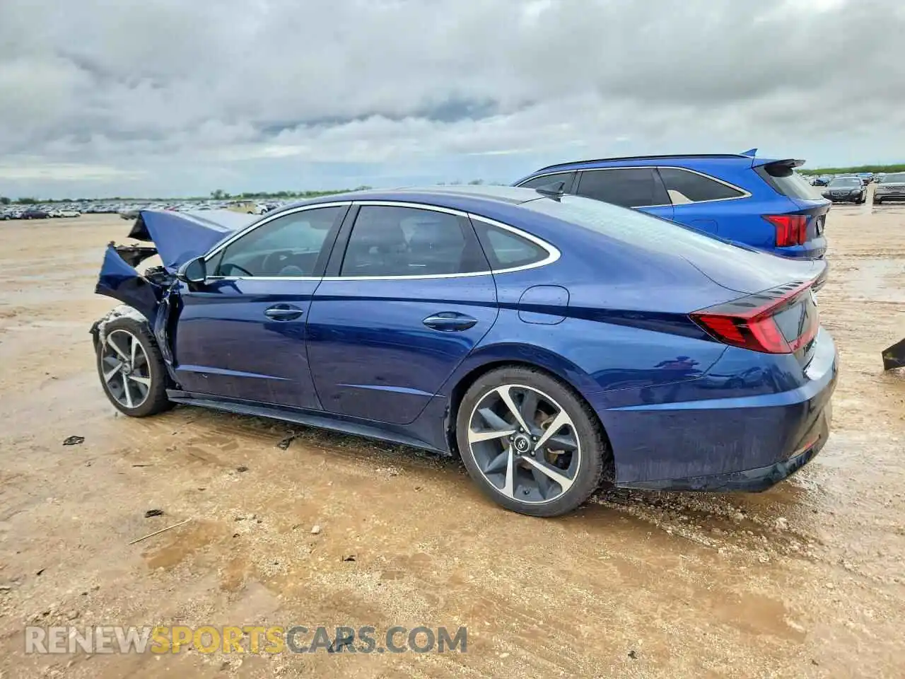 2 fotografías del automóvil dañado 5NPEJ4J20MH062632 HYUNDAI SONATA 2021