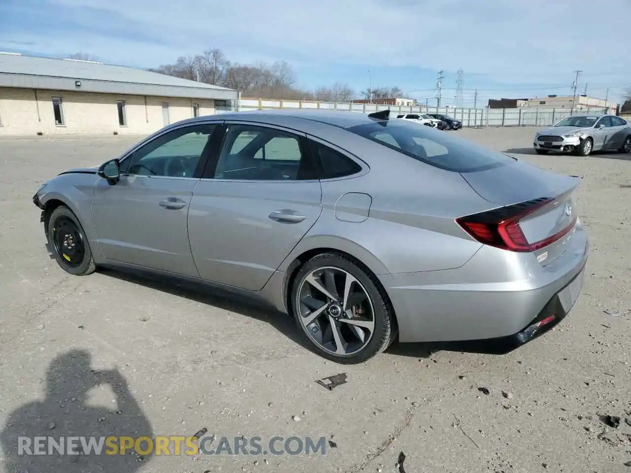 2 Photograph of a damaged car 5NPEJ4J20MH064736 HYUNDAI SONATA 2021