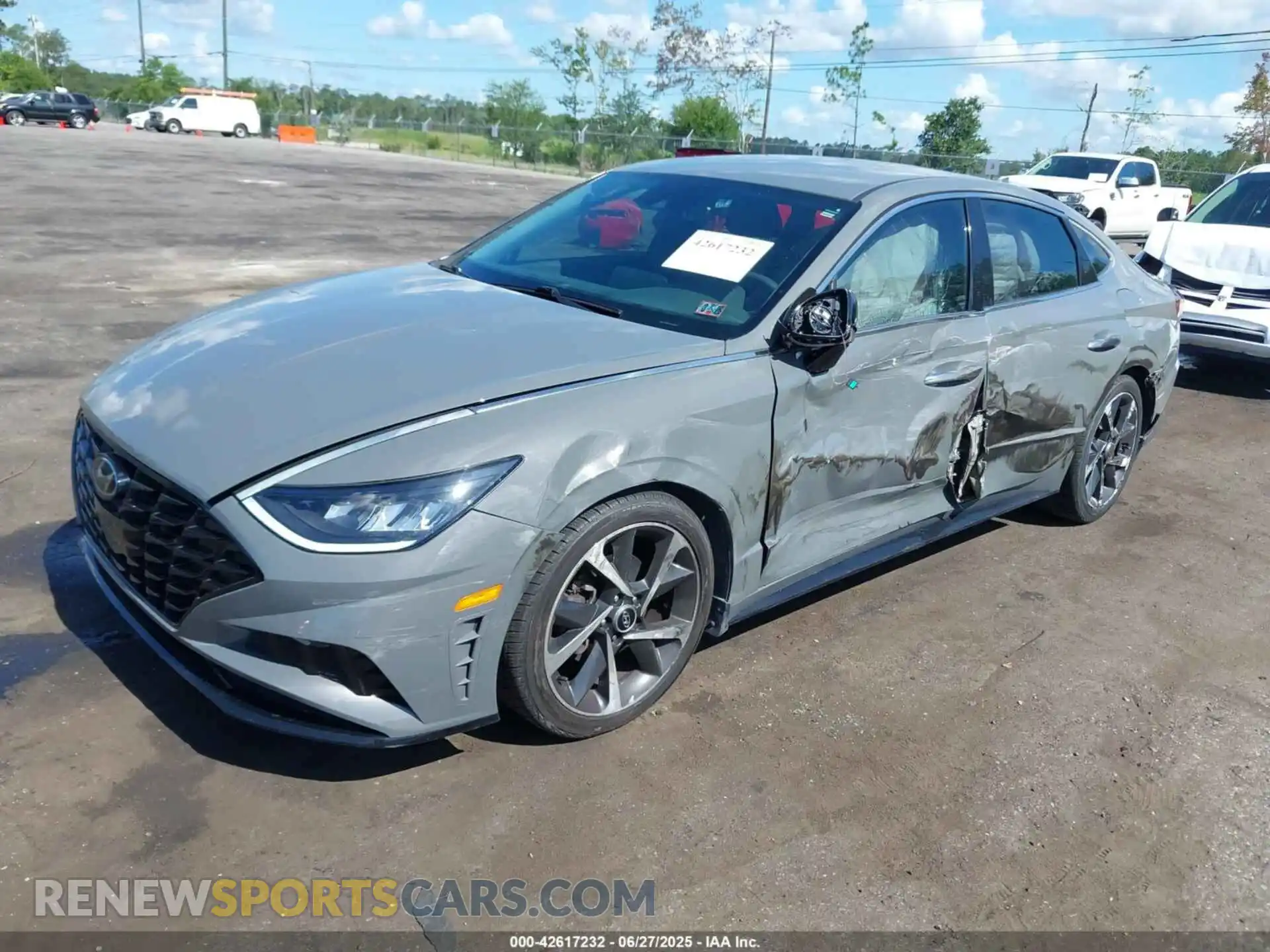 2 fotografías del automóvil dañado 5NPEJ4J20MH077888 HYUNDAI SONATA 2021