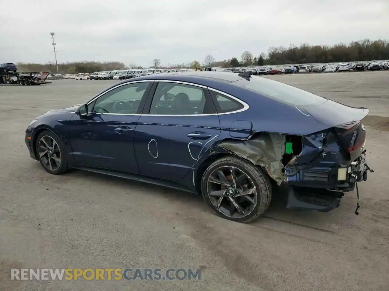 2 Photograph of a damaged car 5NPEJ4J20MH110100 HYUNDAI SONATA 2021
