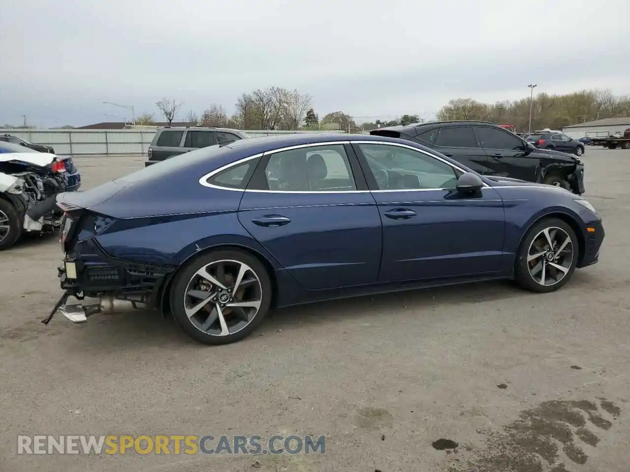 3 Photograph of a damaged car 5NPEJ4J20MH110100 HYUNDAI SONATA 2021