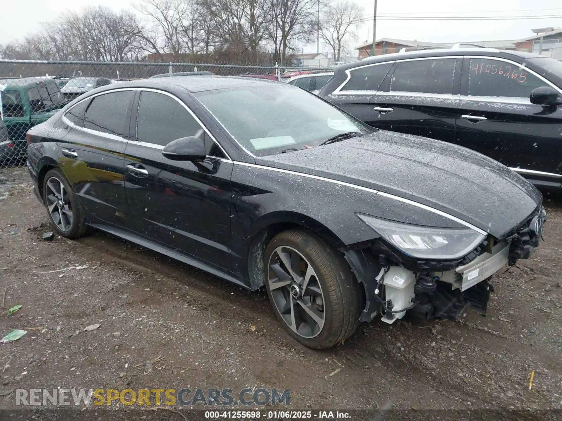 1 Photograph of a damaged car 5NPEJ4J20MH112672 HYUNDAI SONATA 2021
