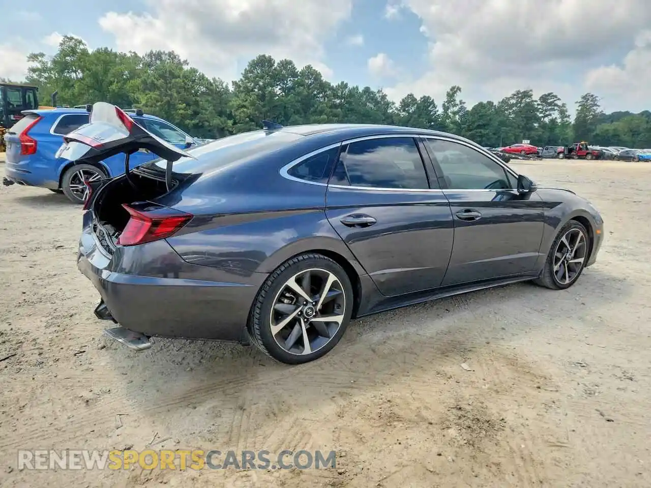 3 Photograph of a damaged car 5NPEJ4J21MH078614 HYUNDAI SONATA 2021