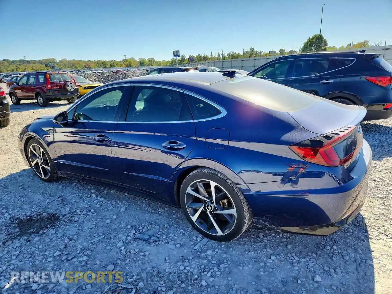 2 Photograph of a damaged car 5NPEJ4J21MH086101 HYUNDAI SONATA 2021