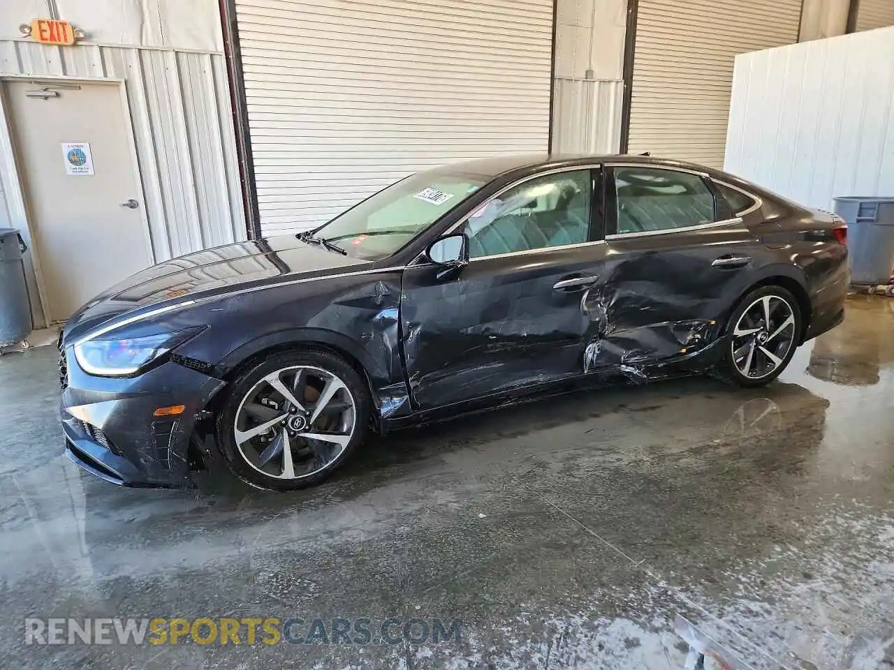 1 fotografías del automóvil dañado 5NPEJ4J21MH112342 HYUNDAI SONATA 2021