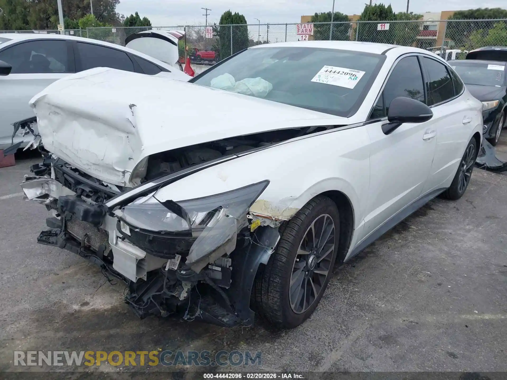 2 Photograph of a damaged car 5NPEJ4J22MH069047 HYUNDAI SONATA 2021