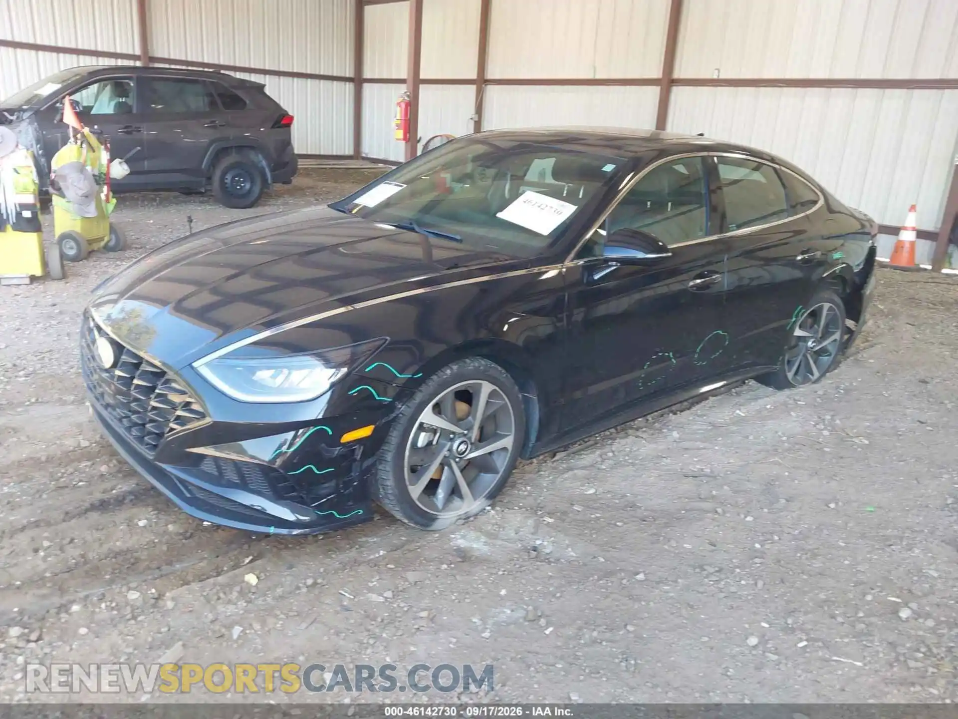 2 Photograph of a damaged car 5NPEJ4J22MH089671 HYUNDAI SONATA 2021