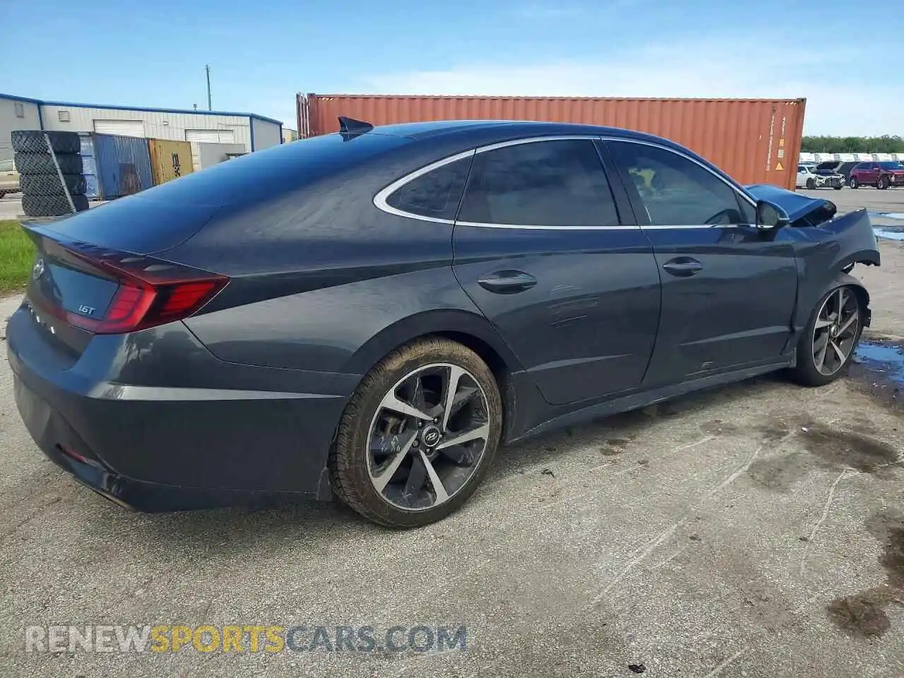 3 Photograph of a damaged car 5NPEJ4J22MH114777 HYUNDAI SONATA 2021