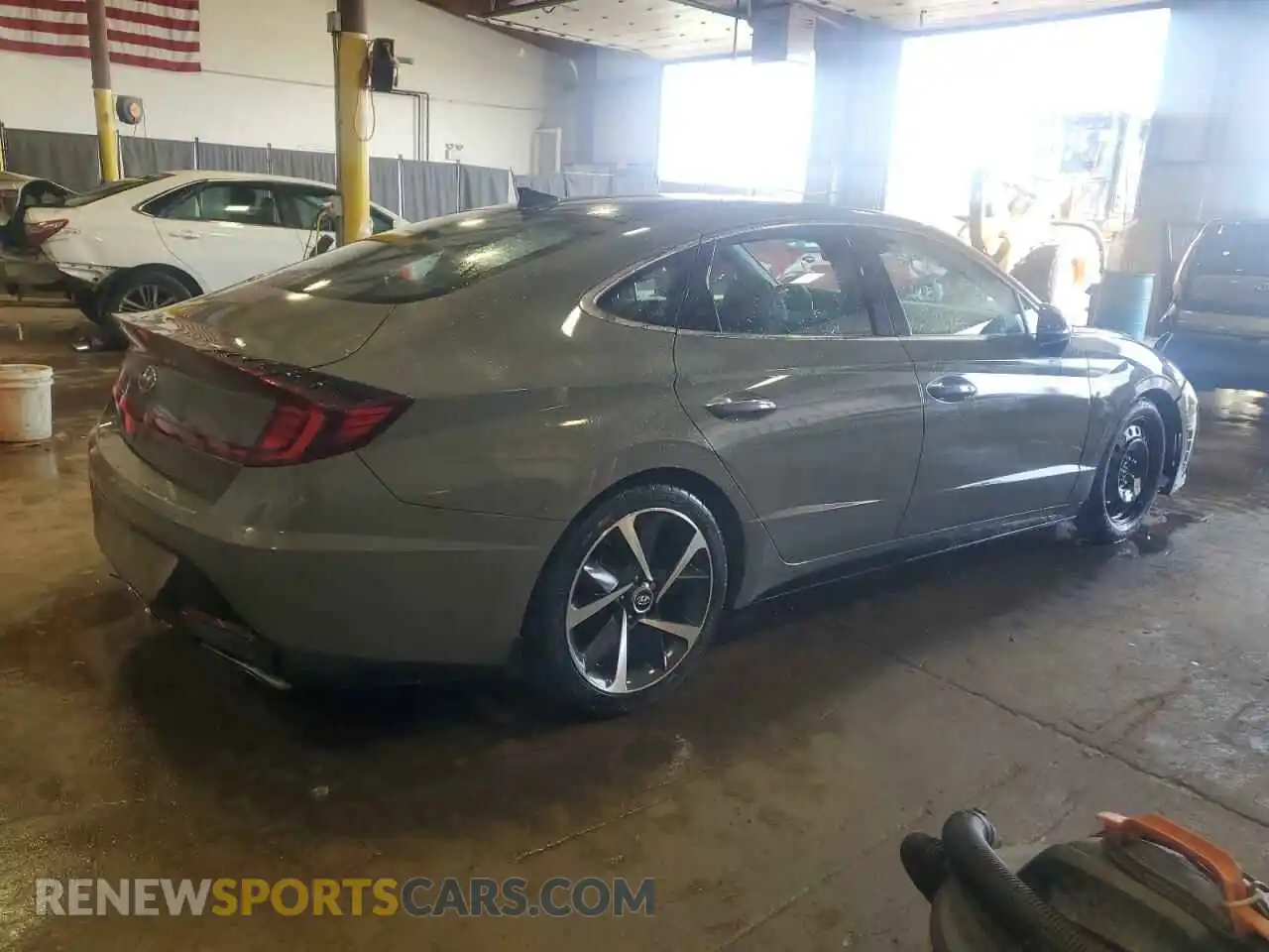 3 Photograph of a damaged car 5NPEJ4J23MH078128 HYUNDAI SONATA 2021