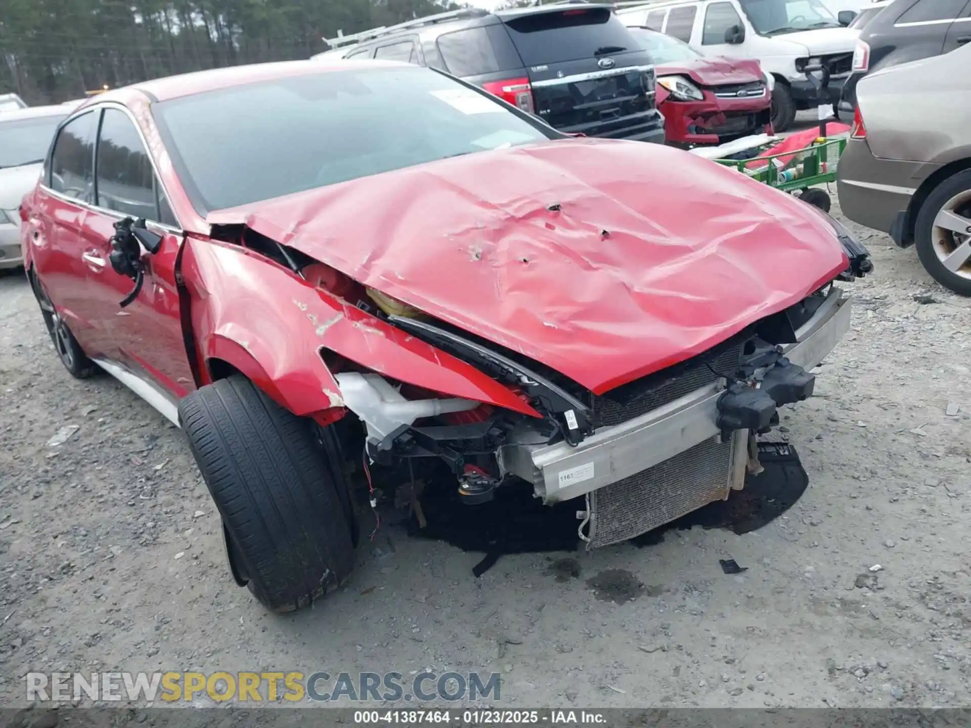 1 Photograph of a damaged car 5NPEJ4J23MH087590 HYUNDAI SONATA 2021