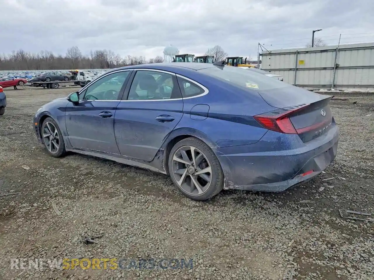 2 fotografías del automóvil dañado 5NPEJ4J23MH089131 HYUNDAI SONATA 2021