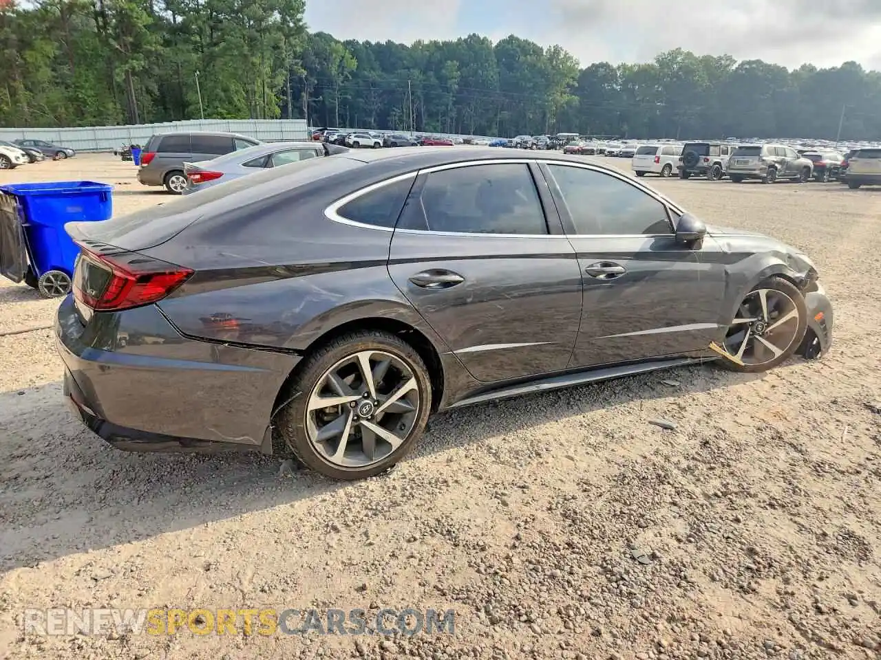 3 Photograph of a damaged car 5NPEJ4J23MH107093 HYUNDAI SONATA 2021