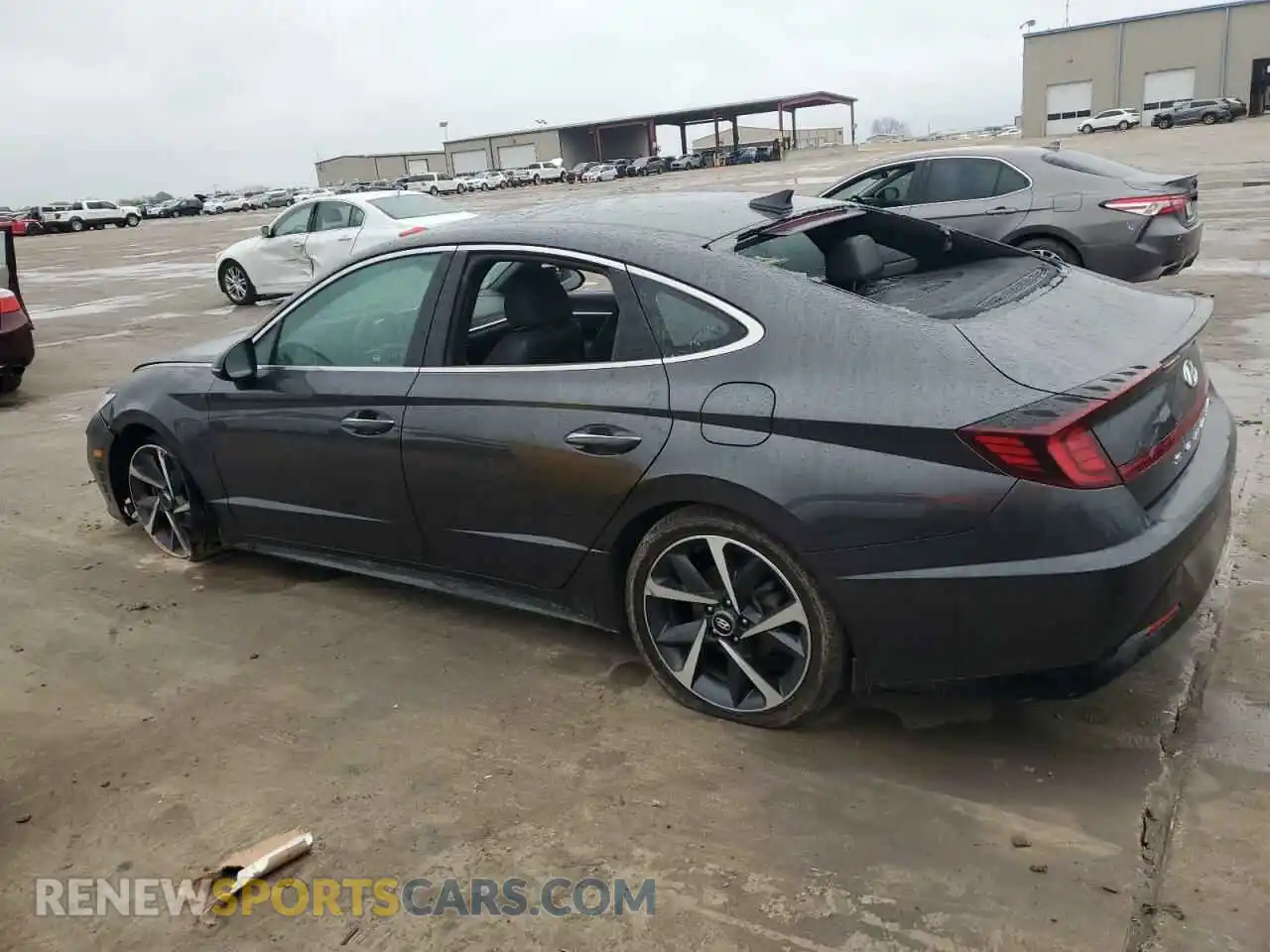 2 Photograph of a damaged car 5NPEJ4J24MH079580 HYUNDAI SONATA 2021