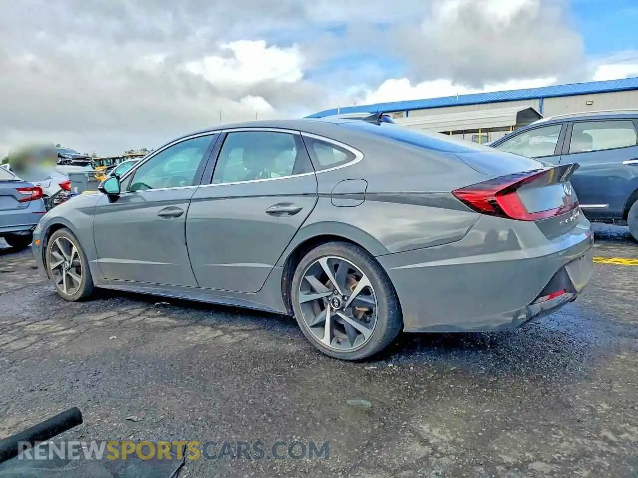 2 Photograph of a damaged car 5NPEJ4J24MH107961 HYUNDAI SONATA 2021