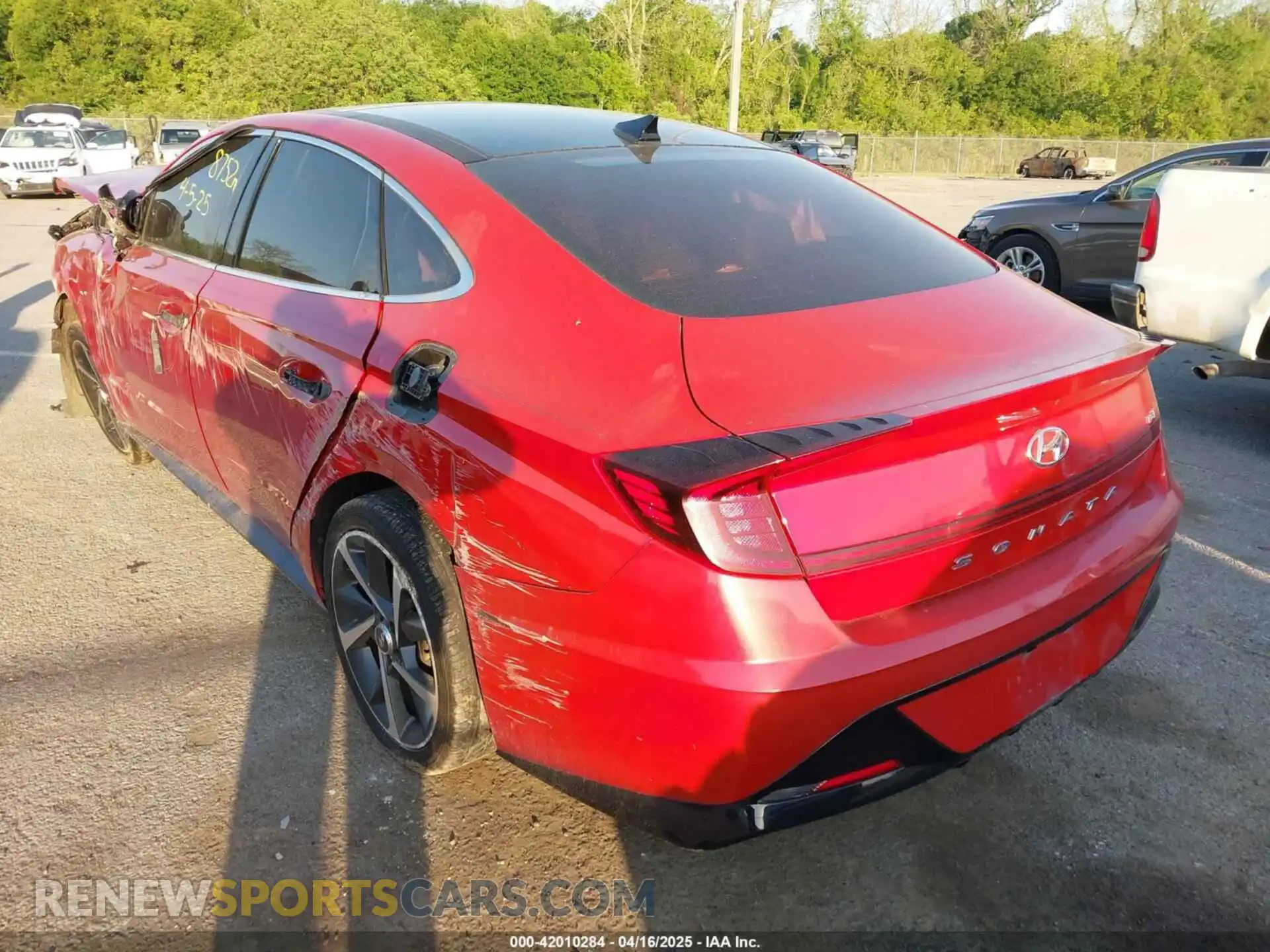 3 Photograph of a damaged car 5NPEJ4J25MH066904 HYUNDAI SONATA 2021