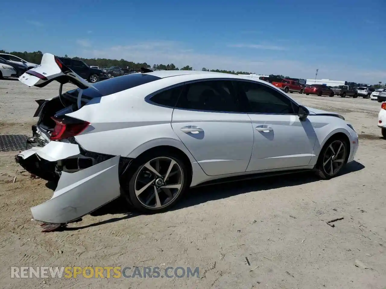 3 fotografías del automóvil dañado 5NPEJ4J25MH107998 HYUNDAI SONATA 2021