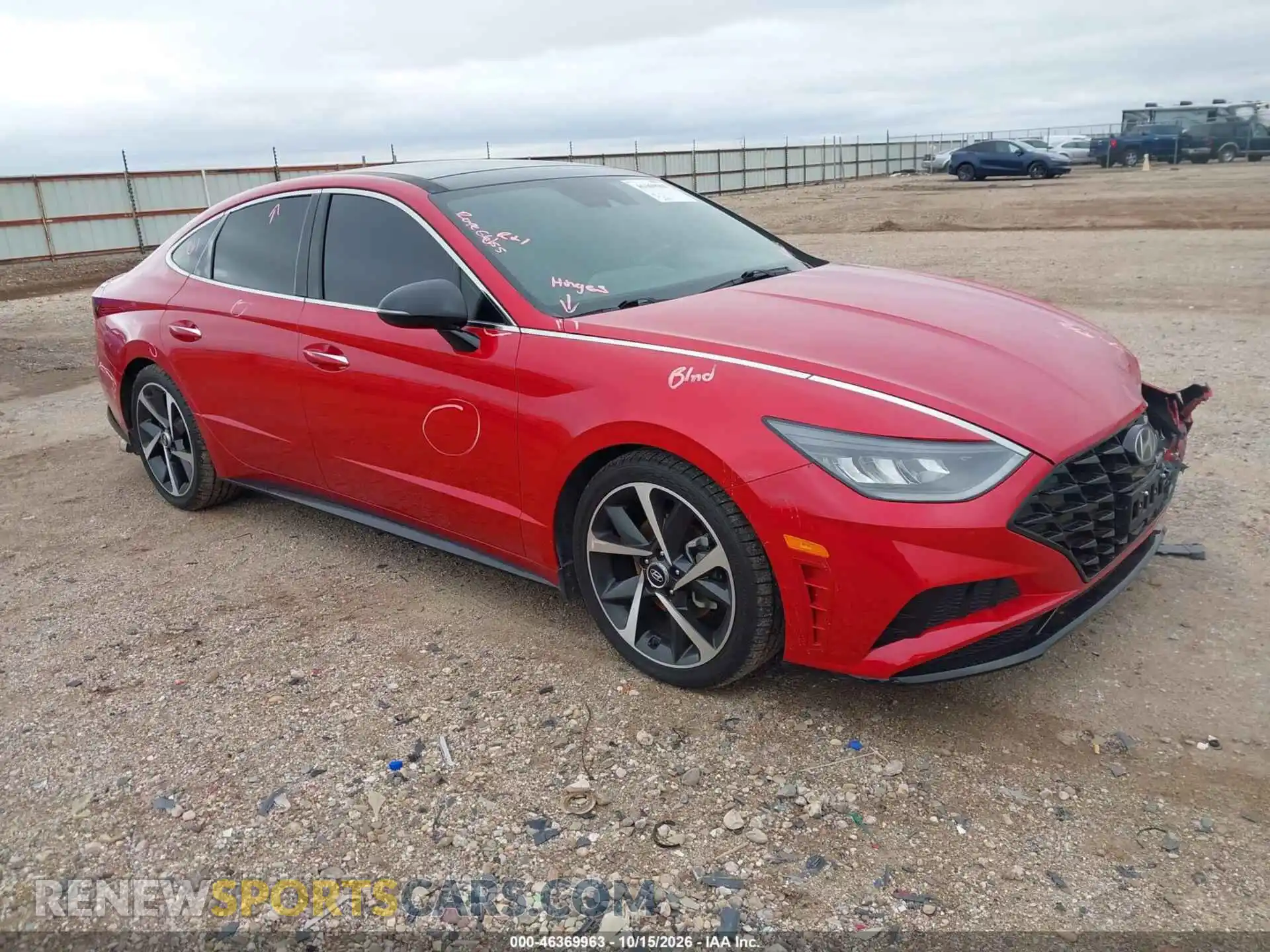 1 Photograph of a damaged car 5NPEJ4J25MH133159 HYUNDAI SONATA 2021