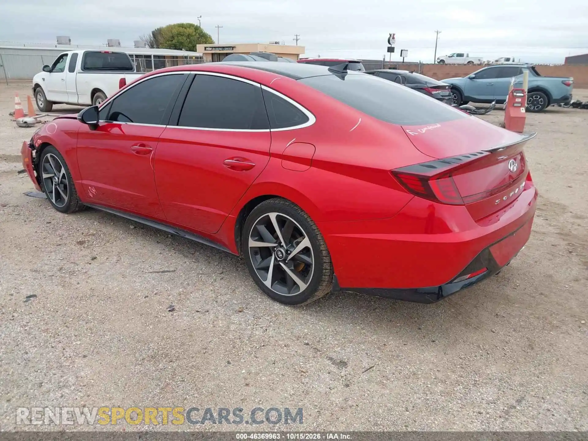 3 Photograph of a damaged car 5NPEJ4J25MH133159 HYUNDAI SONATA 2021