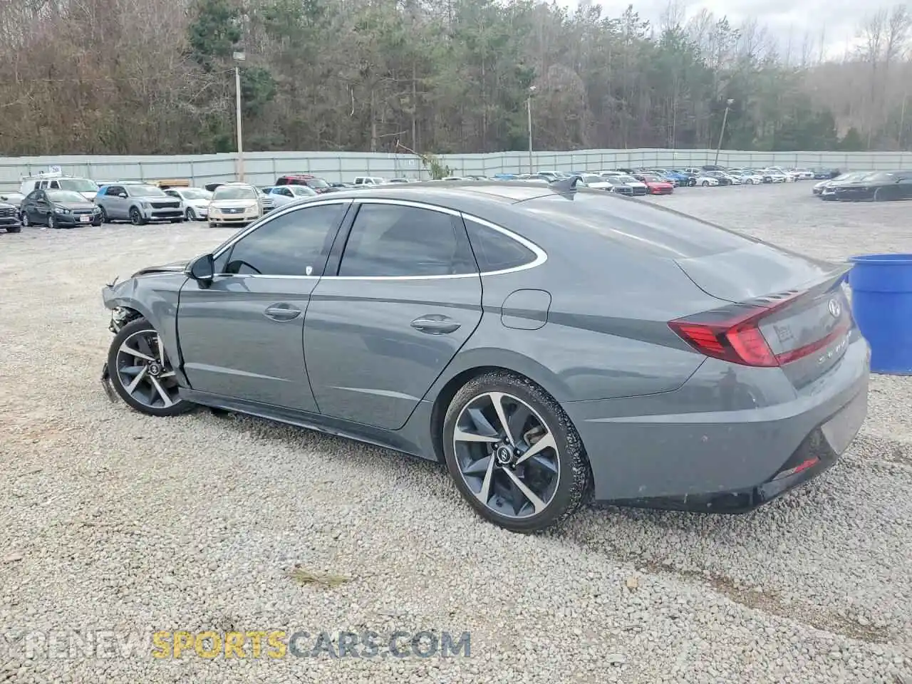 2 Photograph of a damaged car 5NPEJ4J26MH064269 HYUNDAI SONATA 2021