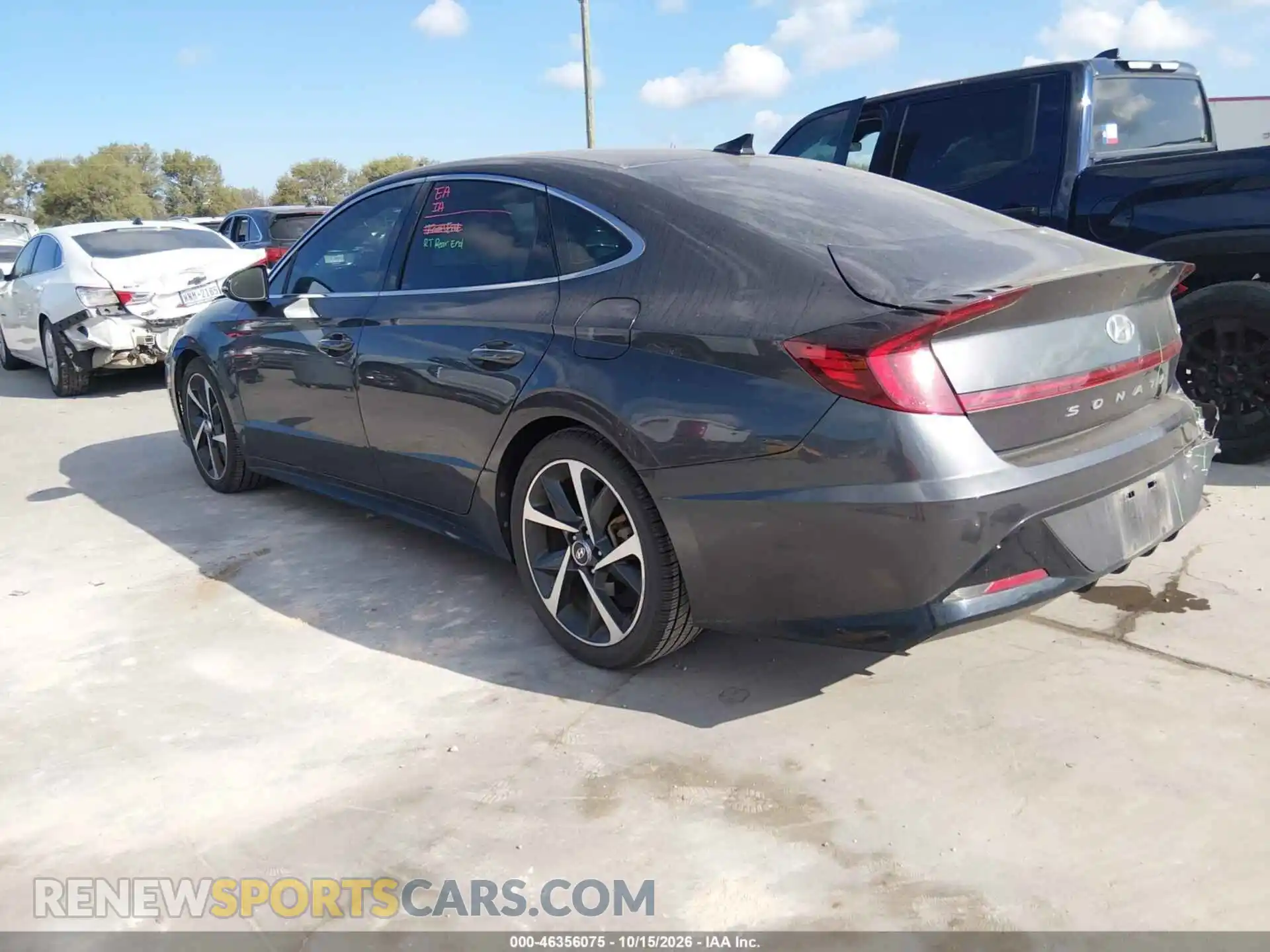 3 Photograph of a damaged car 5NPEJ4J26MH097580 HYUNDAI SONATA 2021