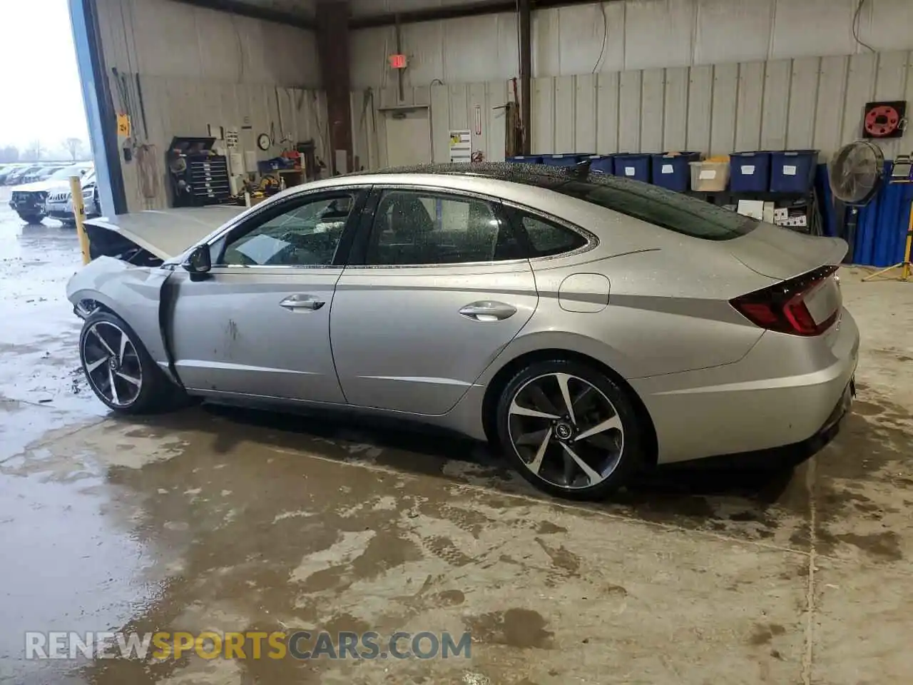 2 fotografías del automóvil dañado 5NPEJ4J26MH117777 HYUNDAI SONATA 2021
