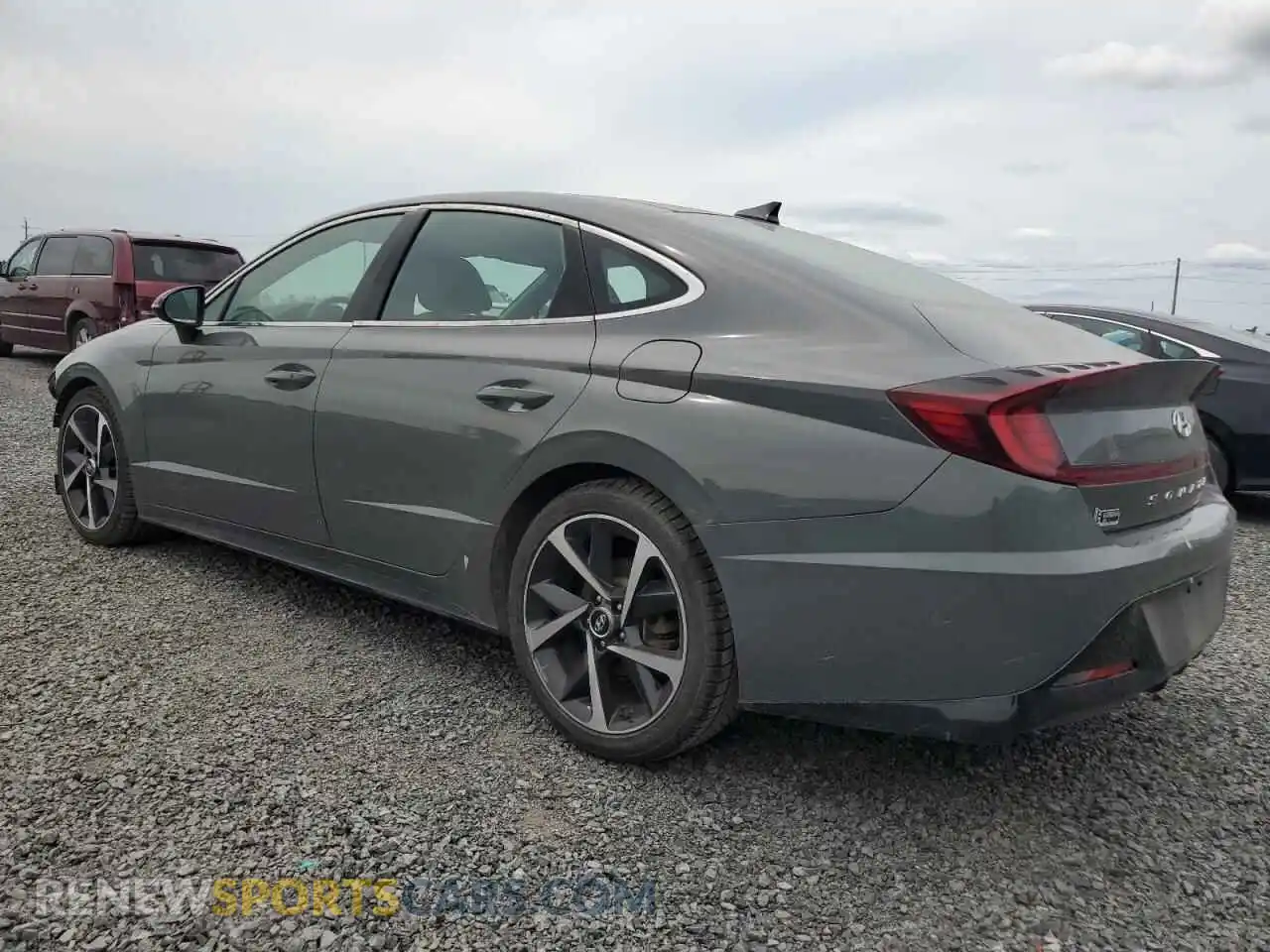 2 Photograph of a damaged car 5NPEJ4J26MH119173 HYUNDAI SONATA 2021