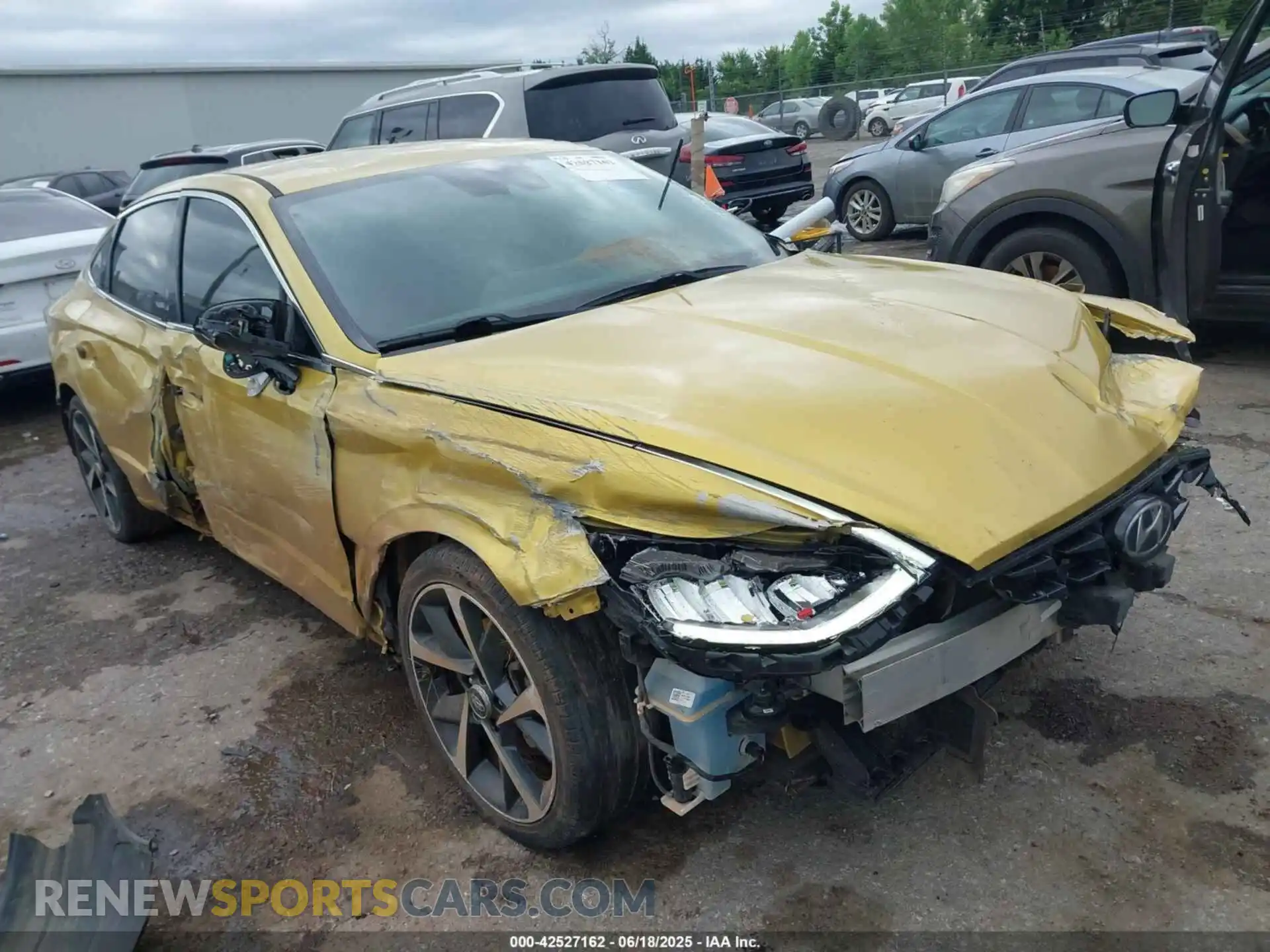 1 Фотография поврежденного автомобиля 5NPEJ4J27MH068847 HYUNDAI SONATA 2021