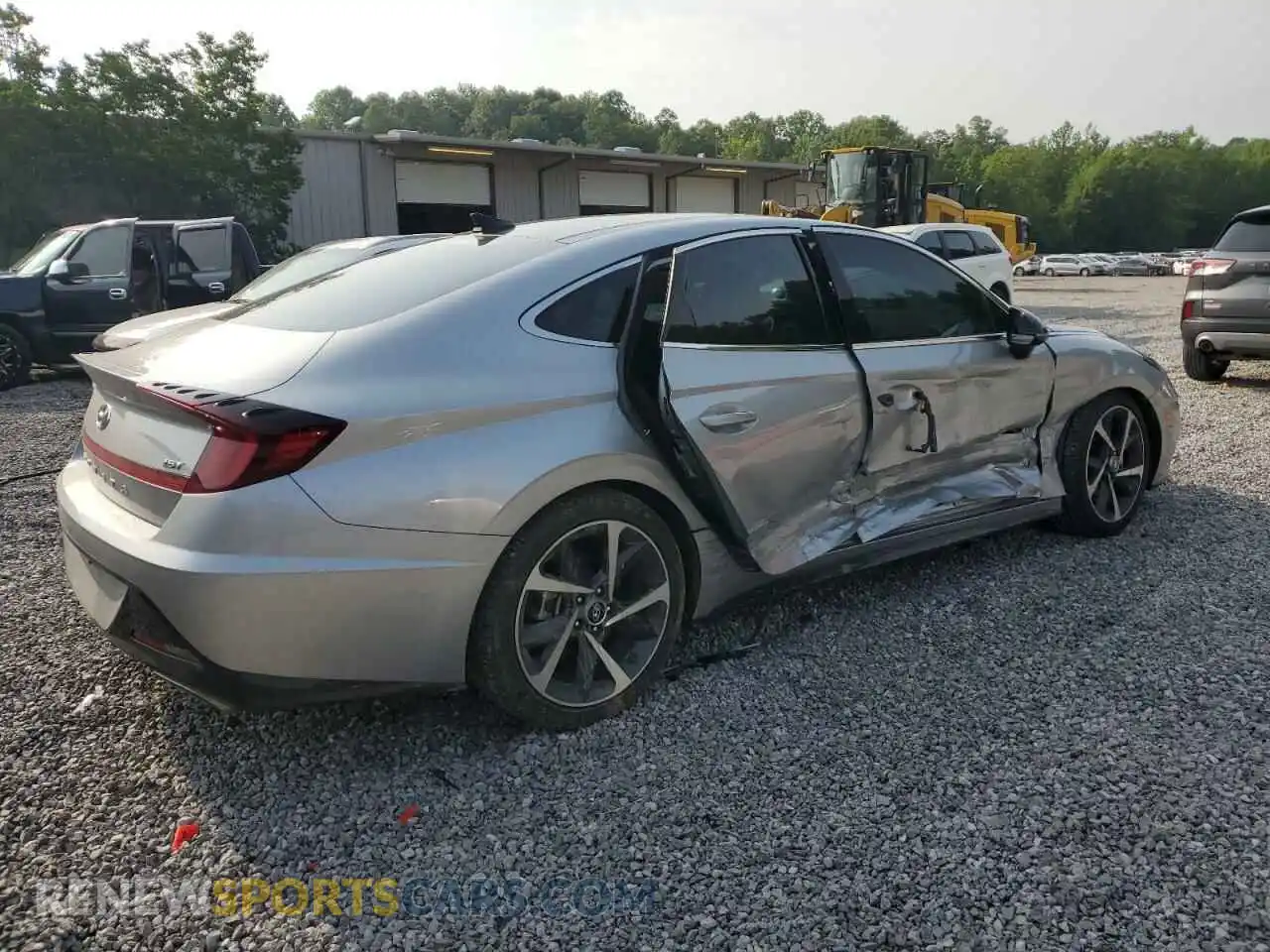 3 Photograph of a damaged car 5NPEJ4J27MH074891 HYUNDAI SONATA 2021