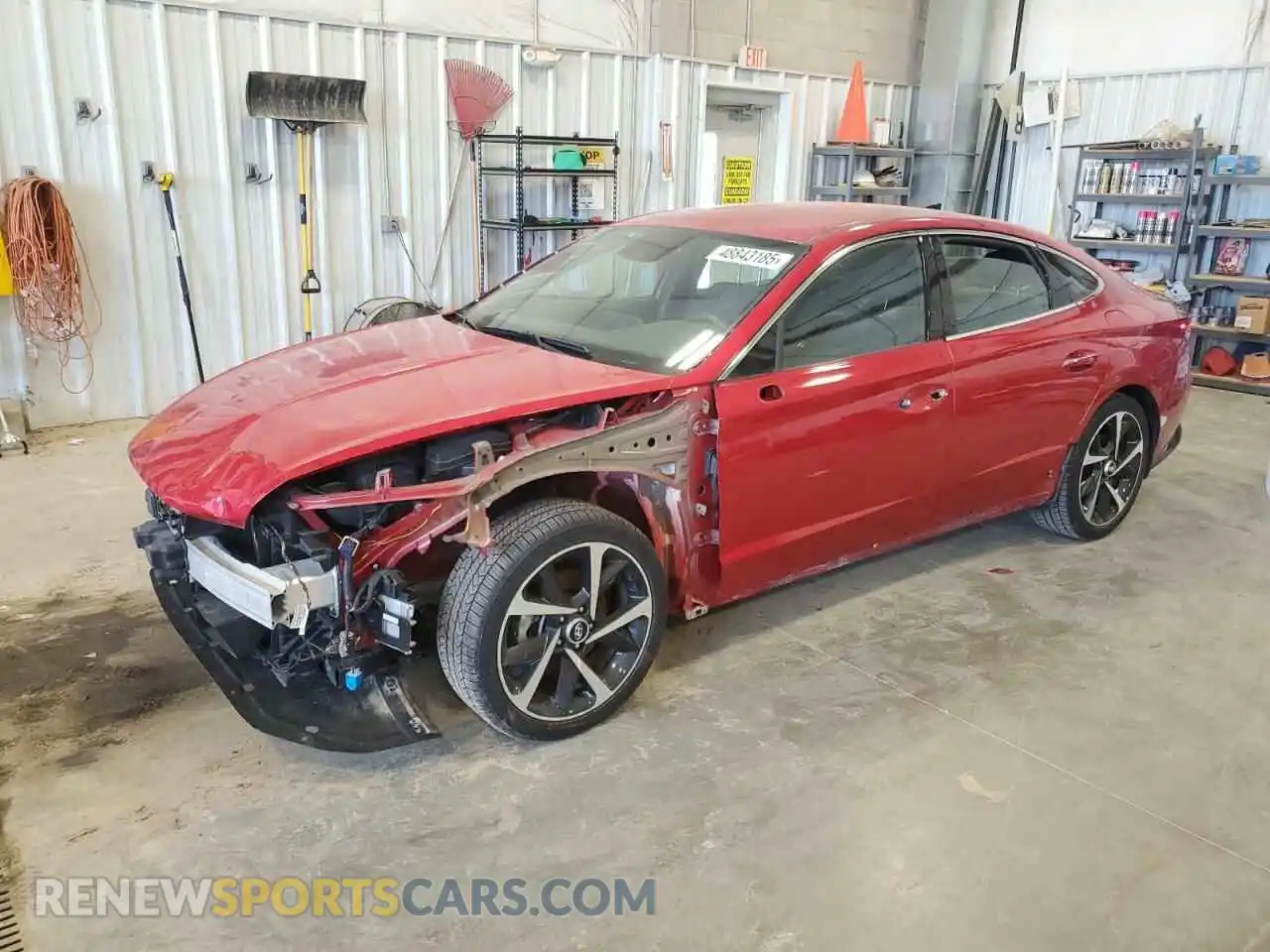 1 fotografías del automóvil dañado 5NPEJ4J27MH085793 HYUNDAI SONATA 2021