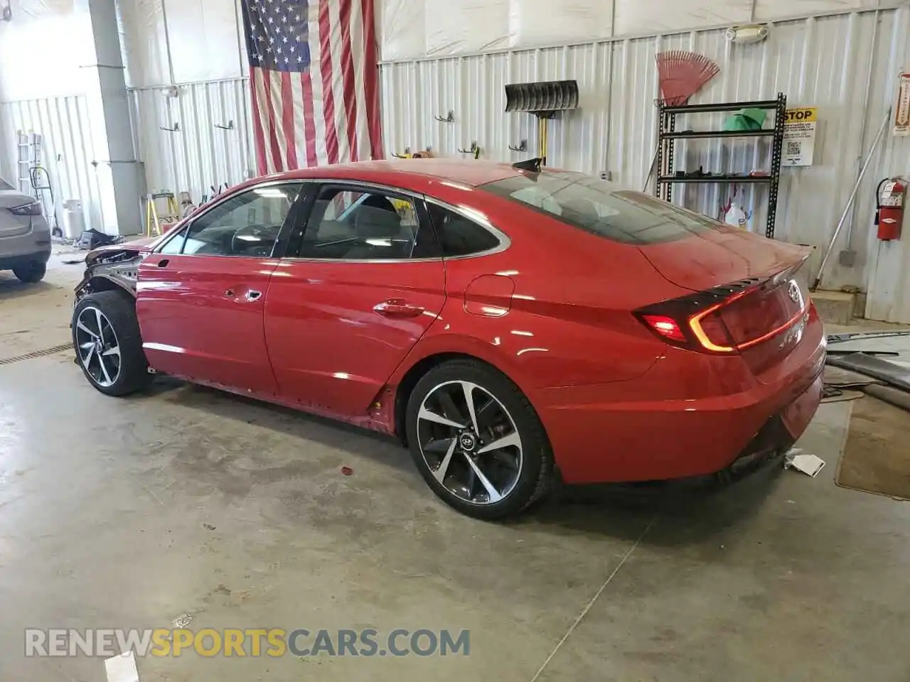 2 fotografías del automóvil dañado 5NPEJ4J27MH085793 HYUNDAI SONATA 2021