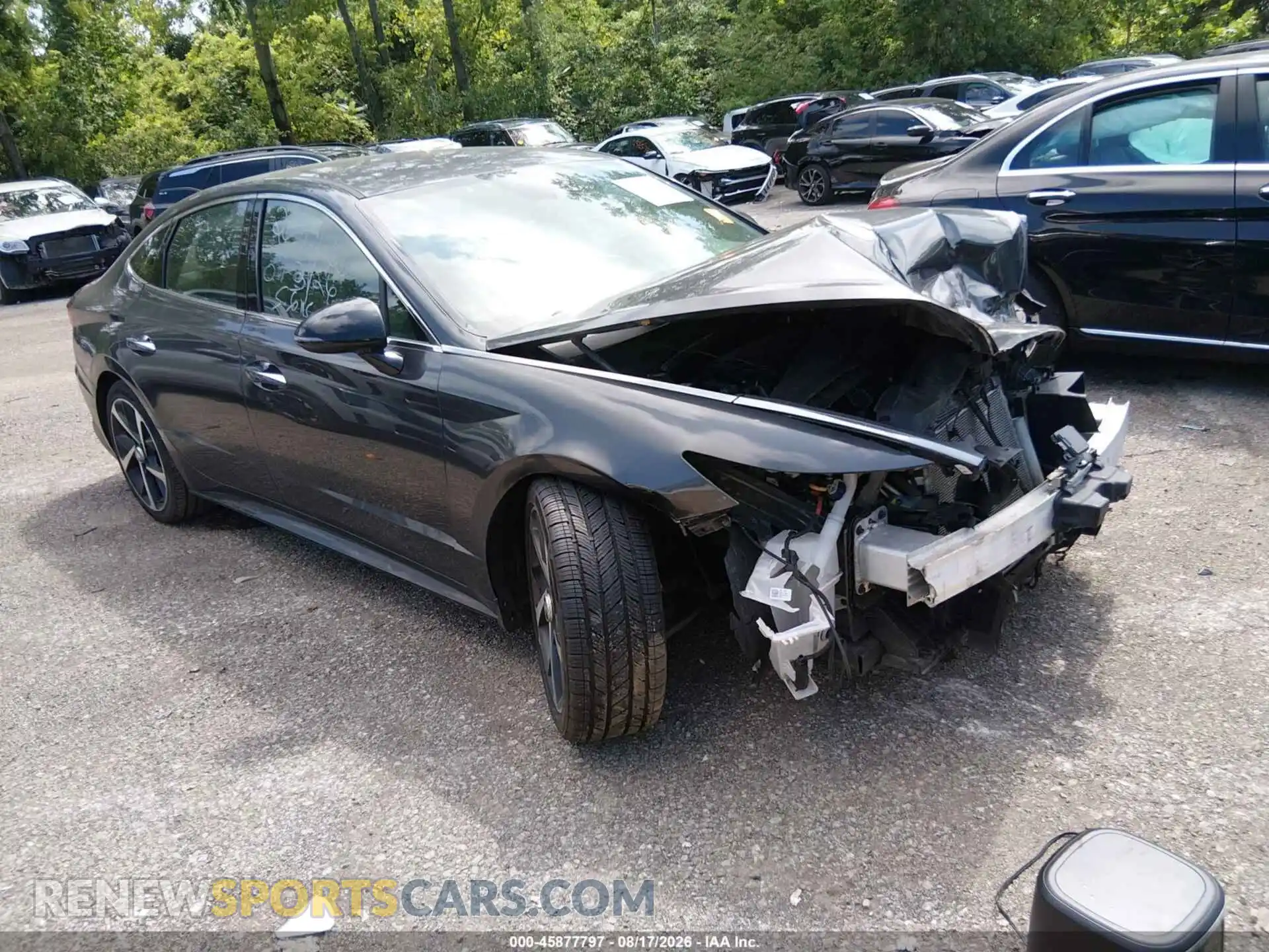 1 Фотография поврежденного автомобиля 5NPEJ4J27MH107436 HYUNDAI SONATA 2021