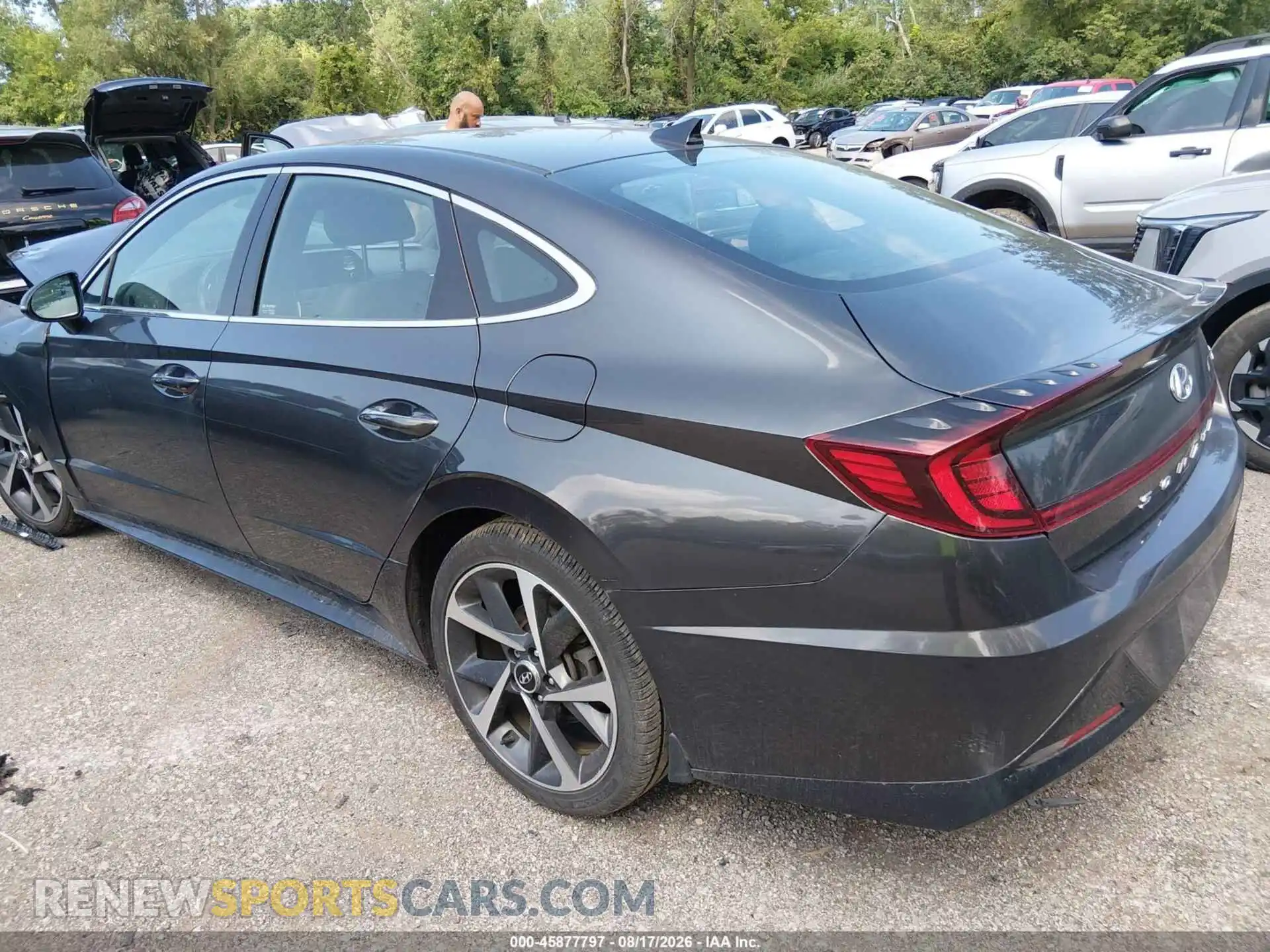 3 Фотография поврежденного автомобиля 5NPEJ4J27MH107436 HYUNDAI SONATA 2021