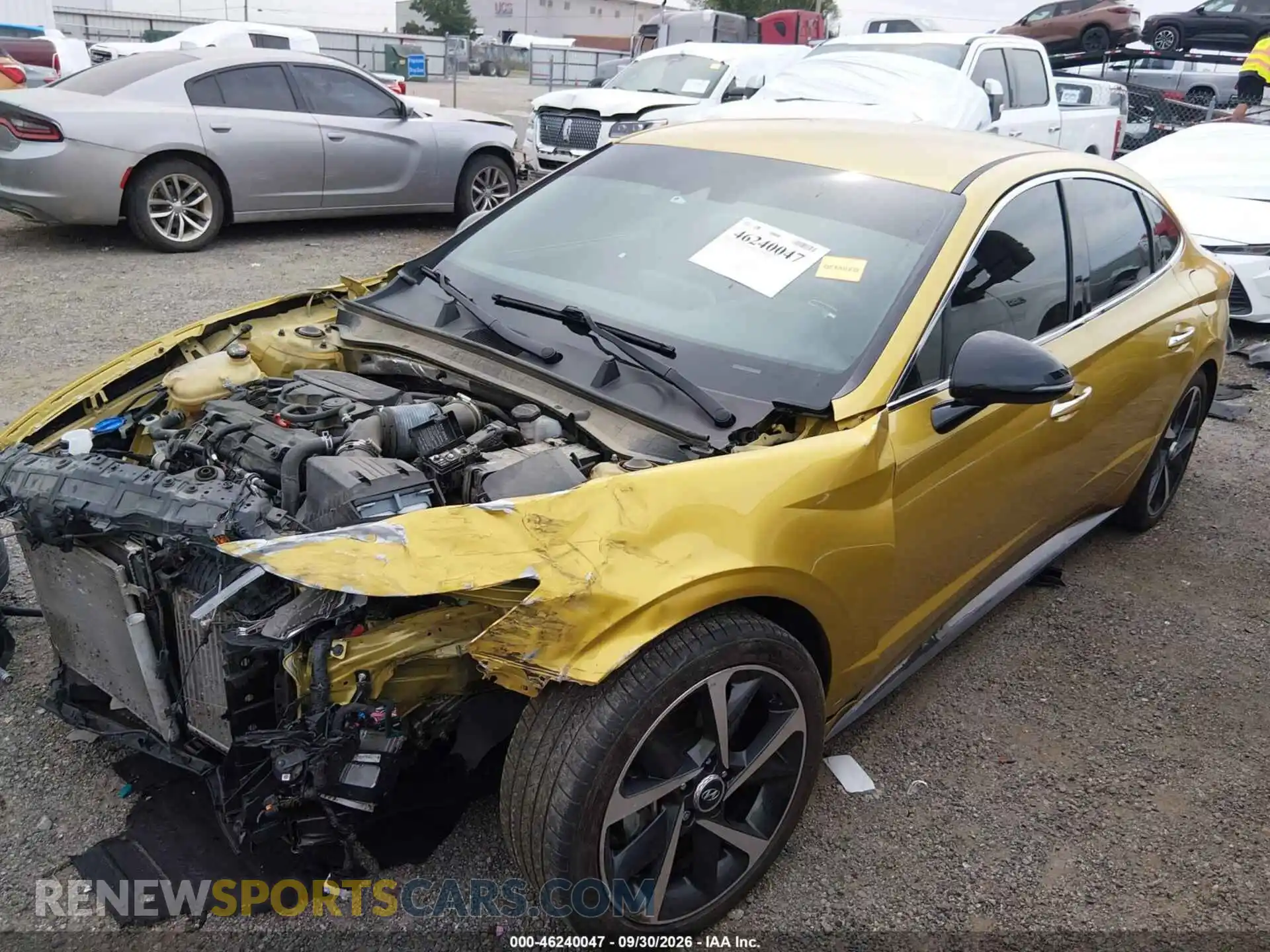 2 Photograph of a damaged car 5NPEJ4J27MH128044 HYUNDAI SONATA 2021