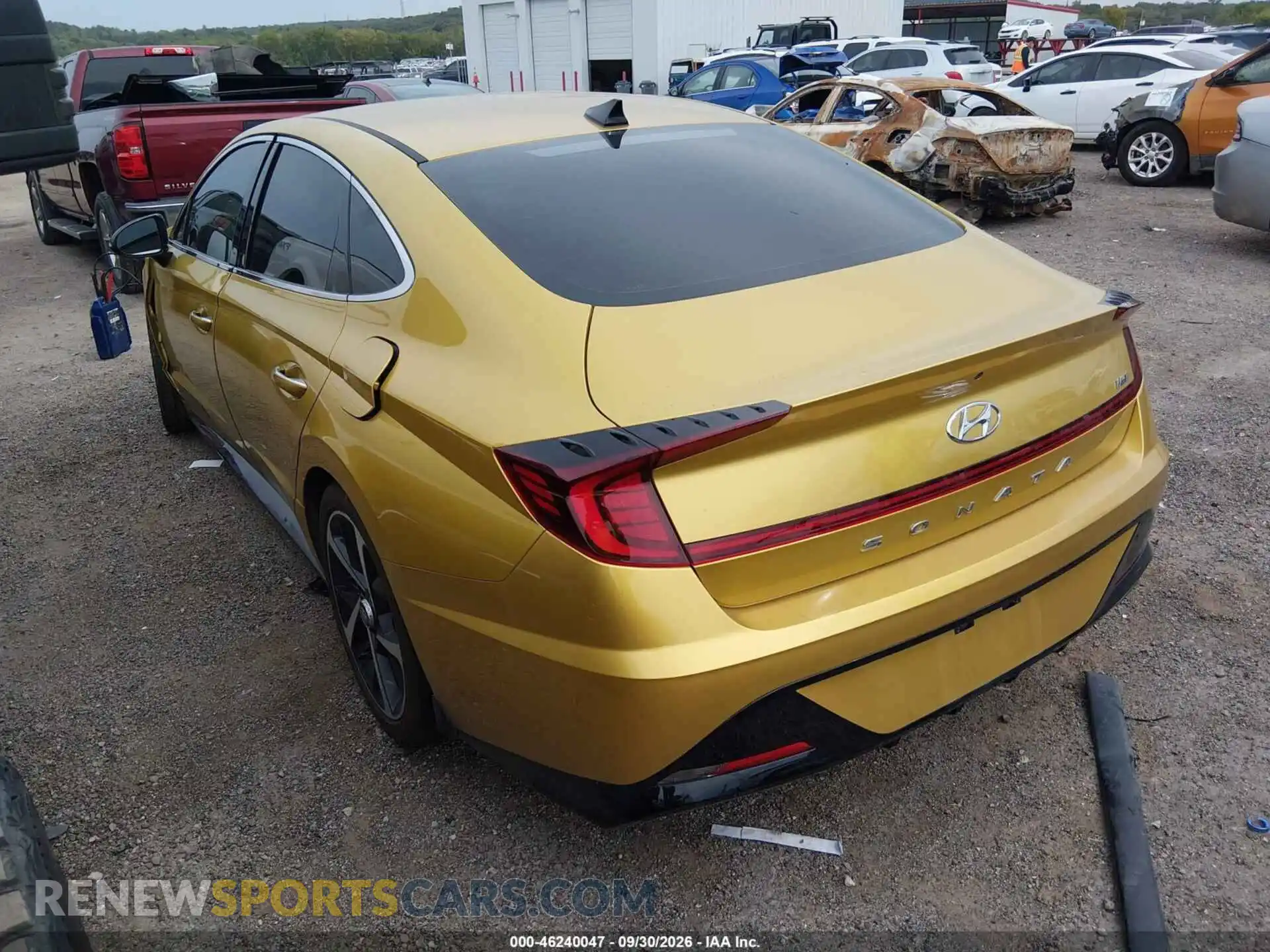 3 Photograph of a damaged car 5NPEJ4J27MH128044 HYUNDAI SONATA 2021